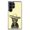 Cat in a Hat - Clear Galaxy Case