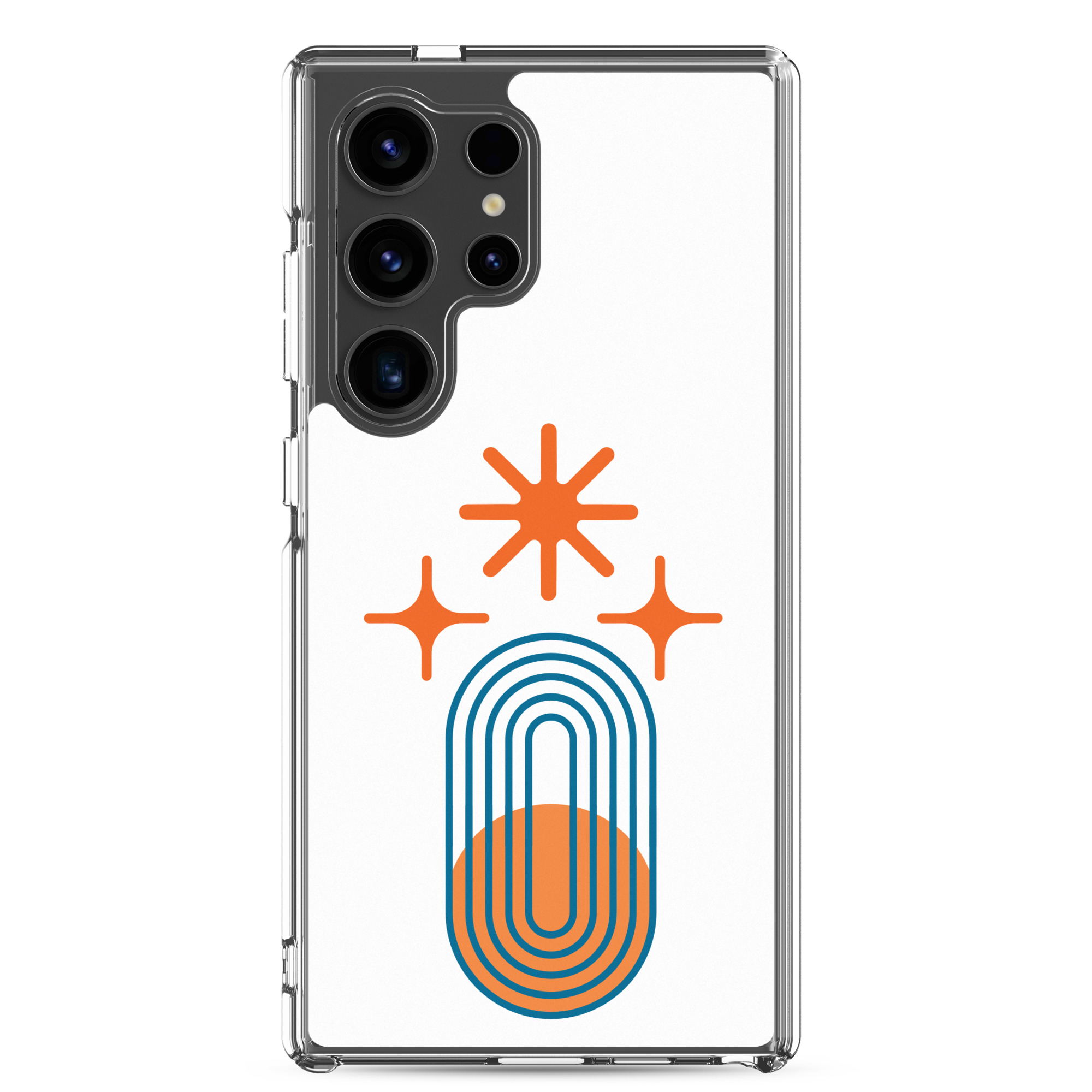 Abstract A01 - Clear Galaxy Case