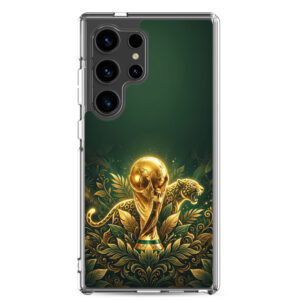 Brazil - Cup and Tiger - Clear Galaxy Case