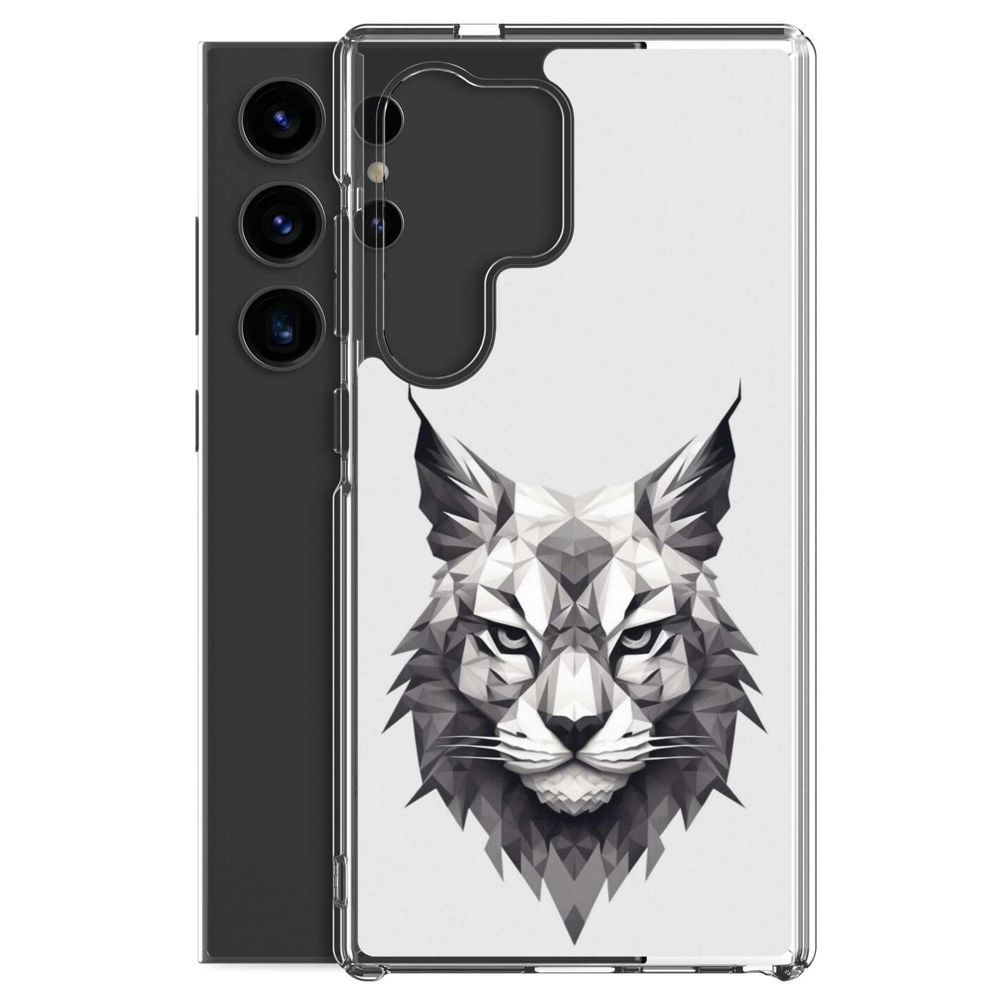 Lynx Head - Clear Galaxy Case - Image 34