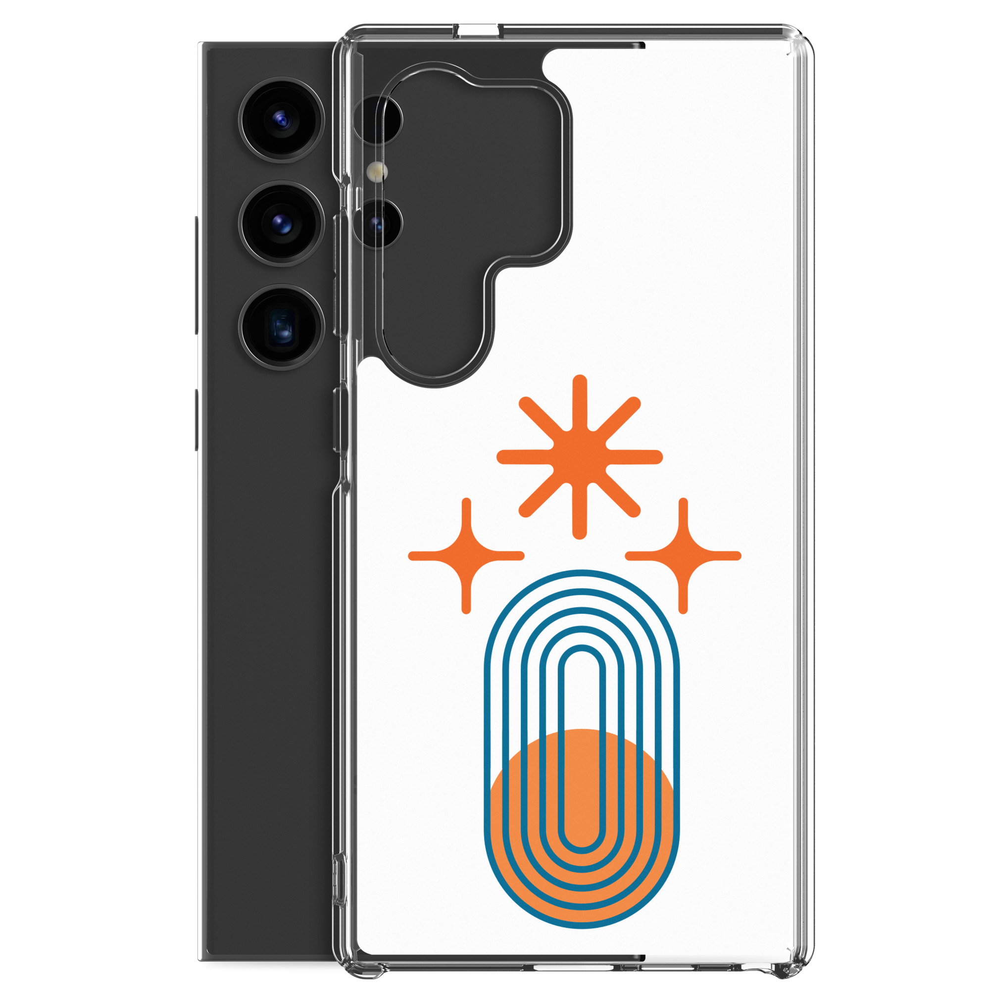 Abstract A01 - Clear Galaxy Case - Image 34