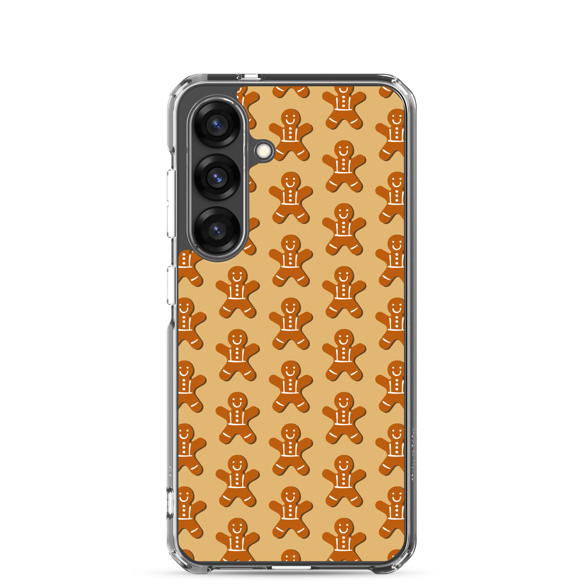 Gingerbread Men - Clear Galaxy Case - Image 24
