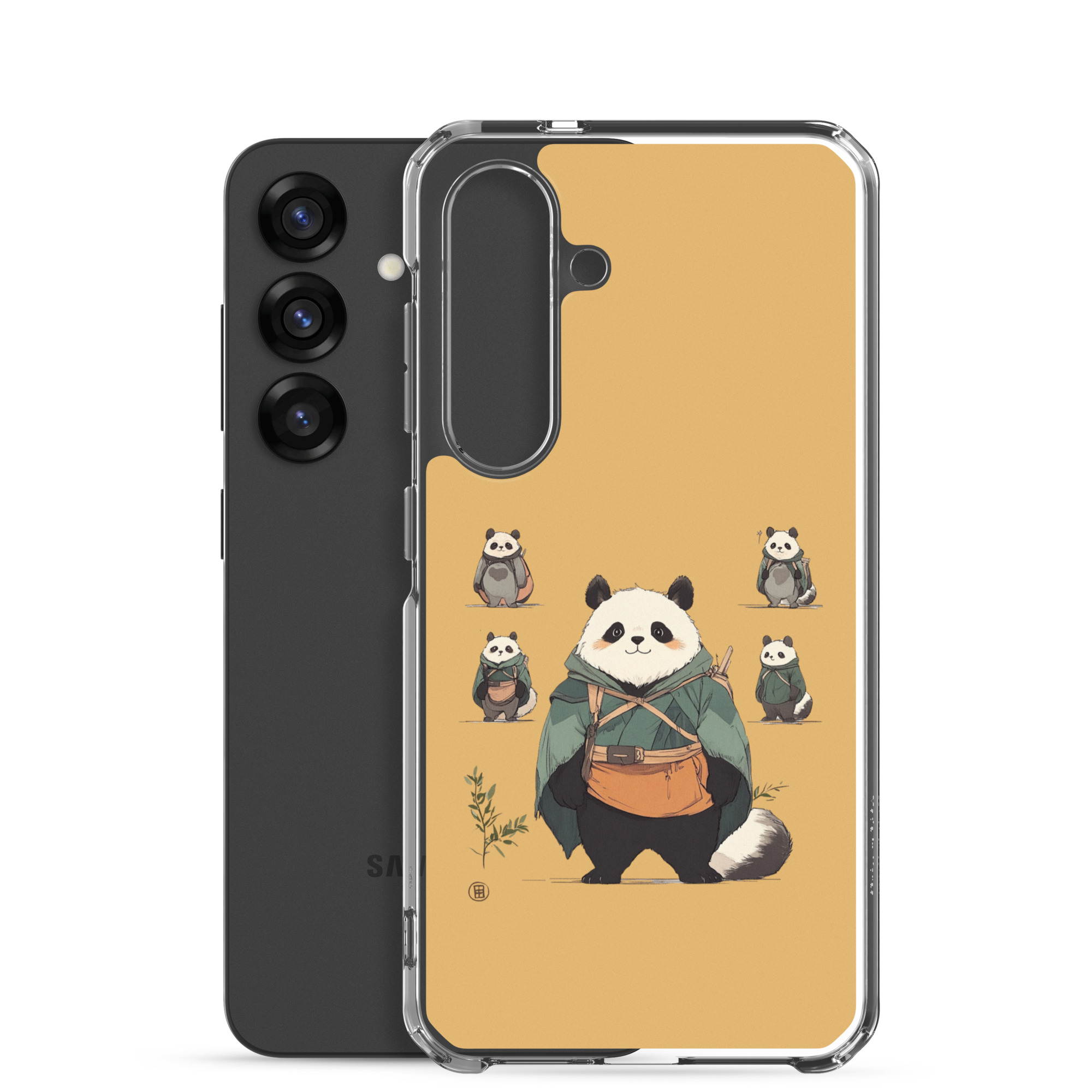 Cute Panda - Clear Galaxy Case - Image 25