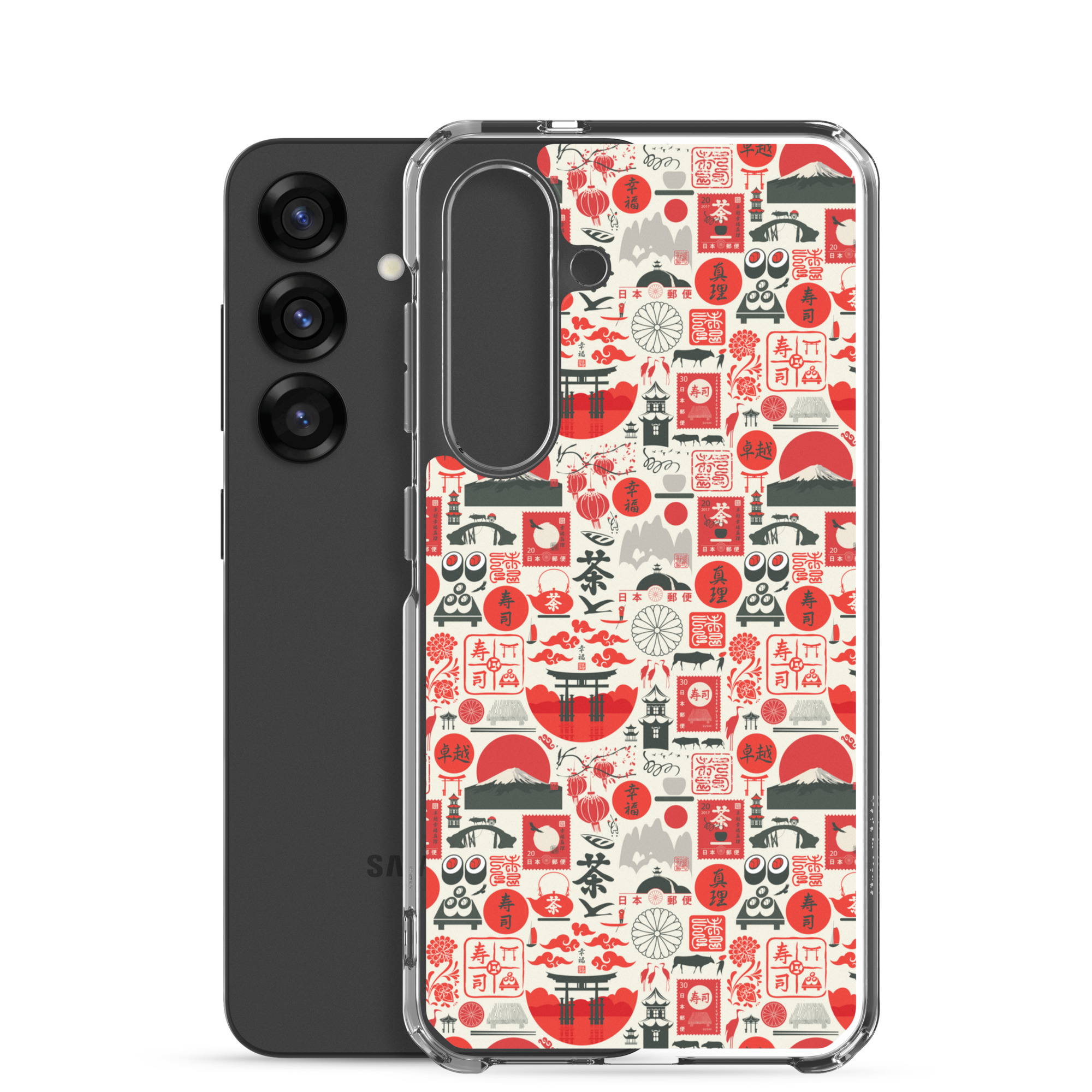 Asian Culture - Clear Galaxy Case - Image 25