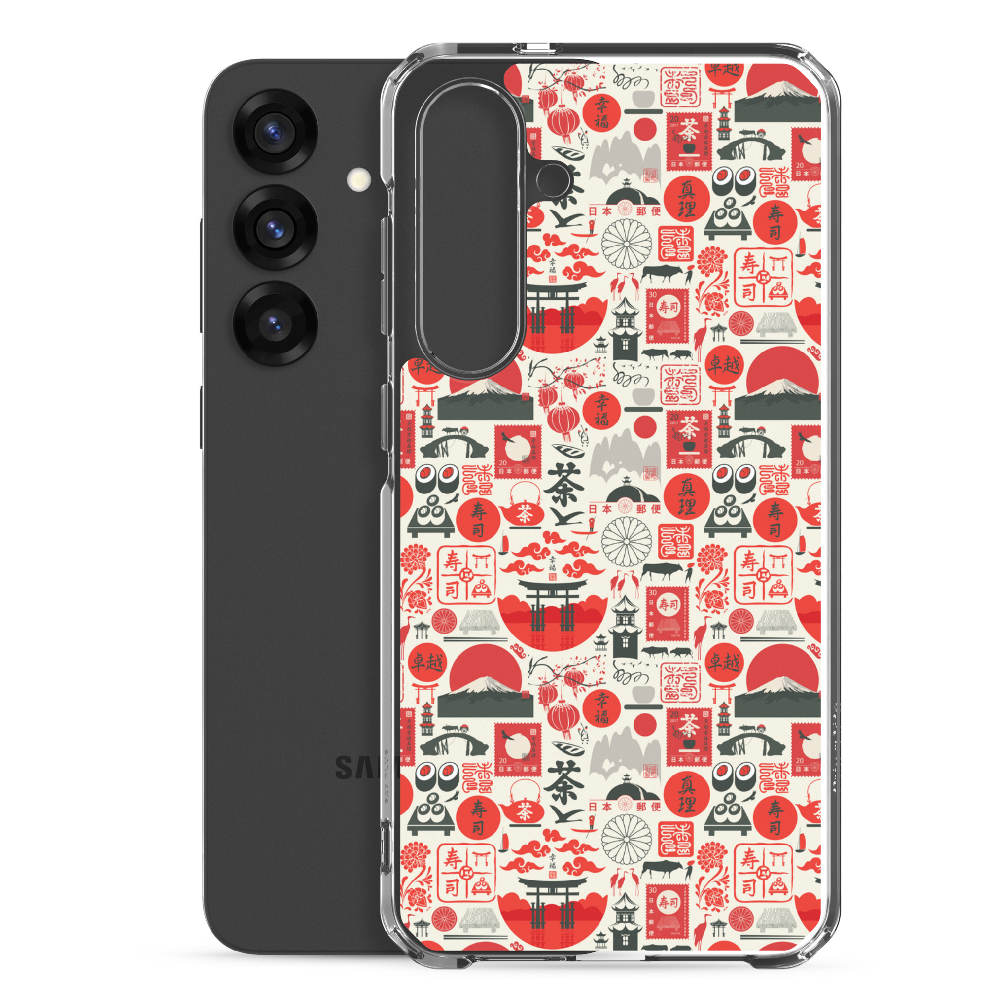 Asian Culture - Clear Galaxy Case - Image 21