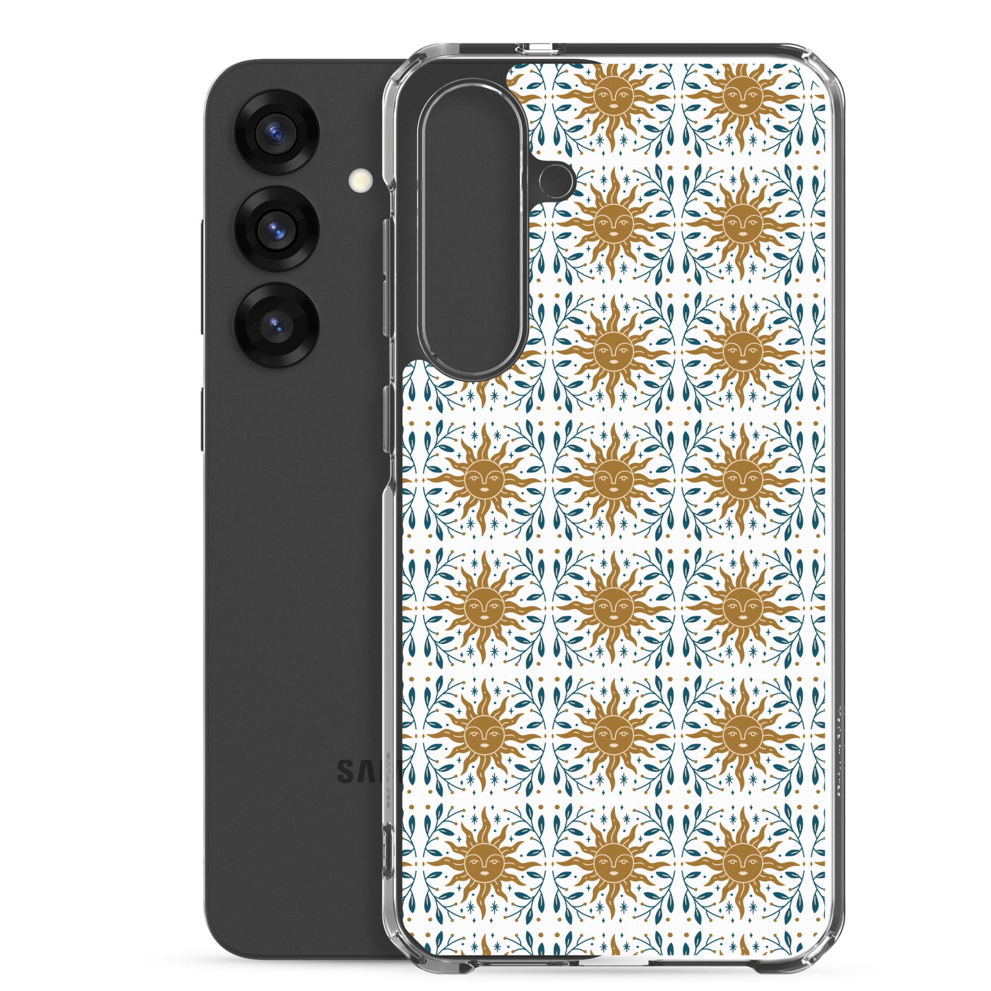 Sun Surrounded by Branches - Clear Galaxy Case - Image 21