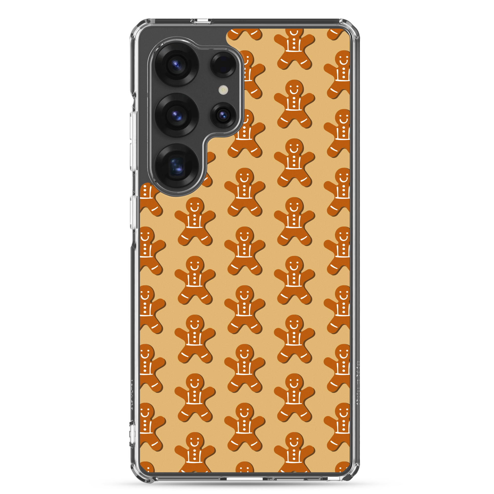 Gingerbread Men - Clear Galaxy Case - Image 22
