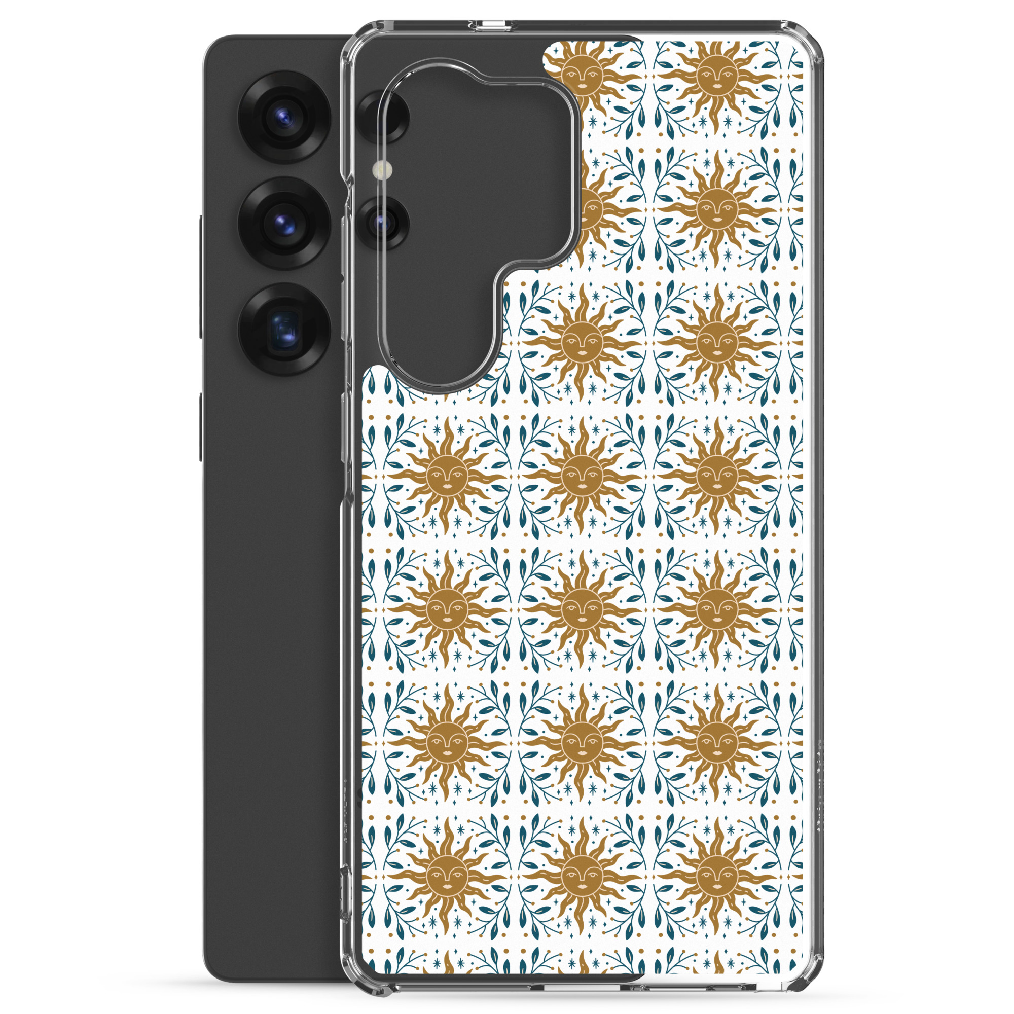 Sun Surrounded by Branches - Clear Galaxy Case - Image 23