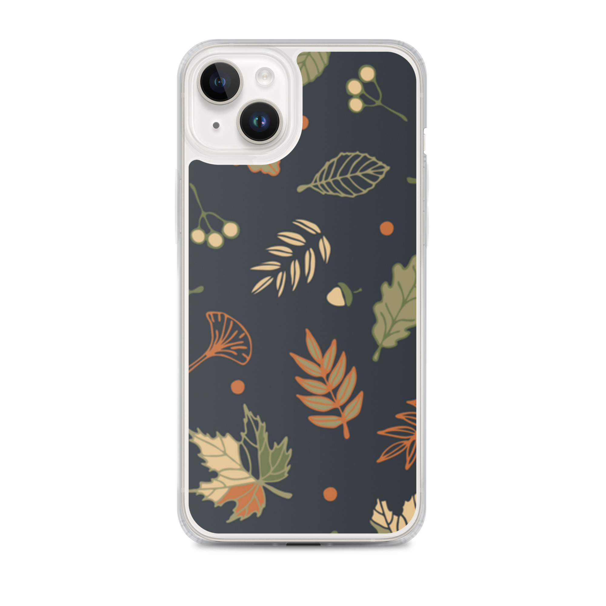 The Falling Leaves - Clear iPhone Case - Image 2