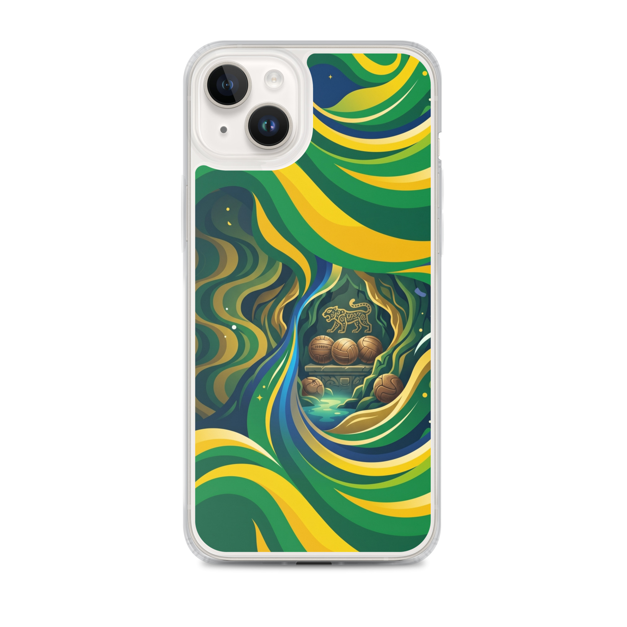 Brazil - Old Balls - Clear iPhone Case - Image 2