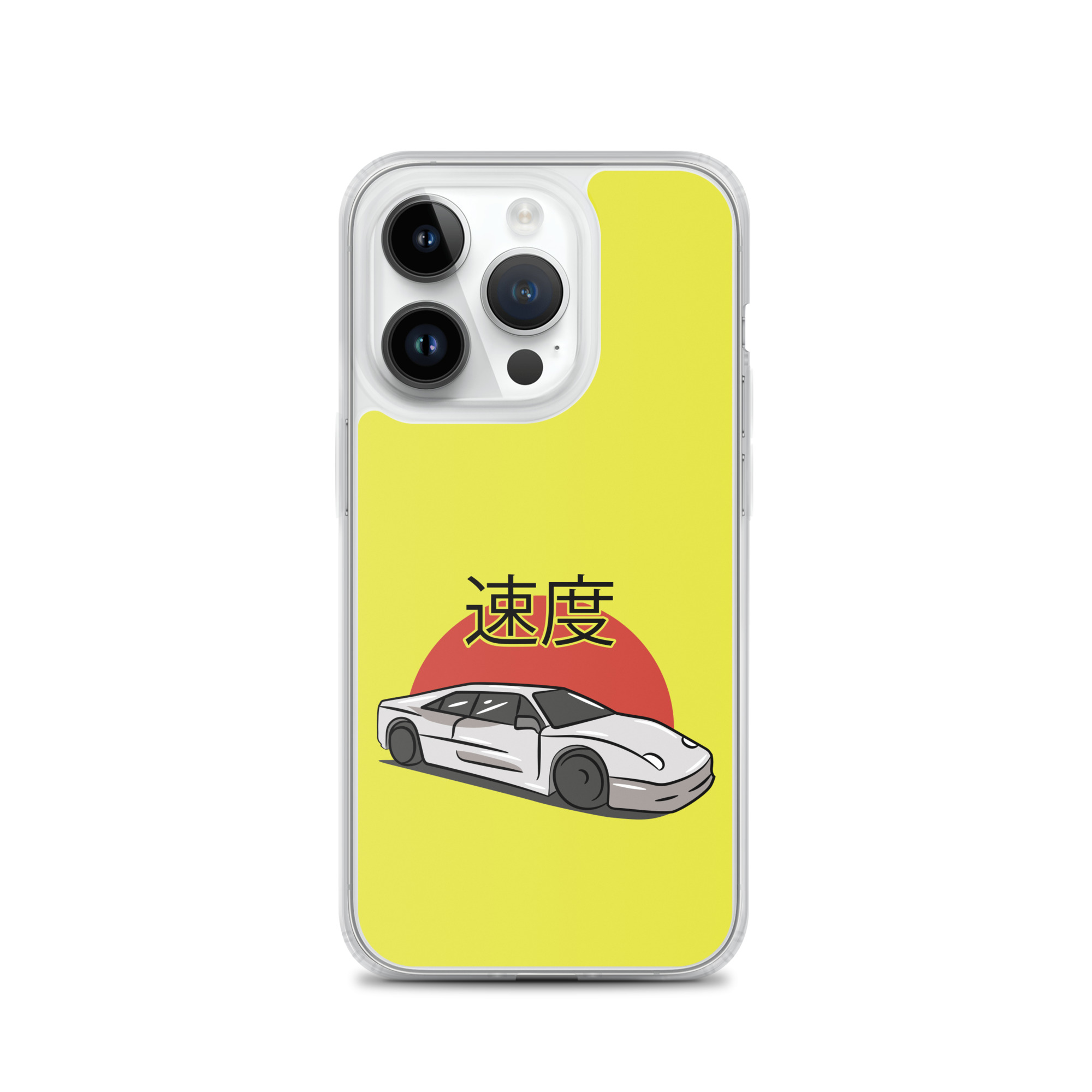 Anime Car - Clear iPhone Case - Image 4