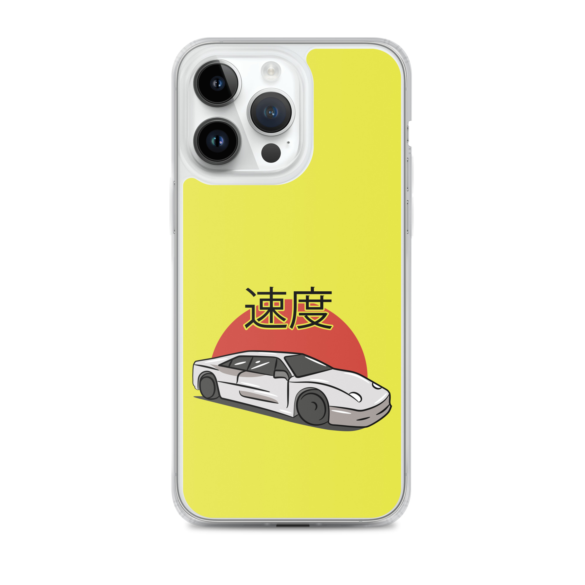 Anime Car - Clear iPhone Case - Image 3