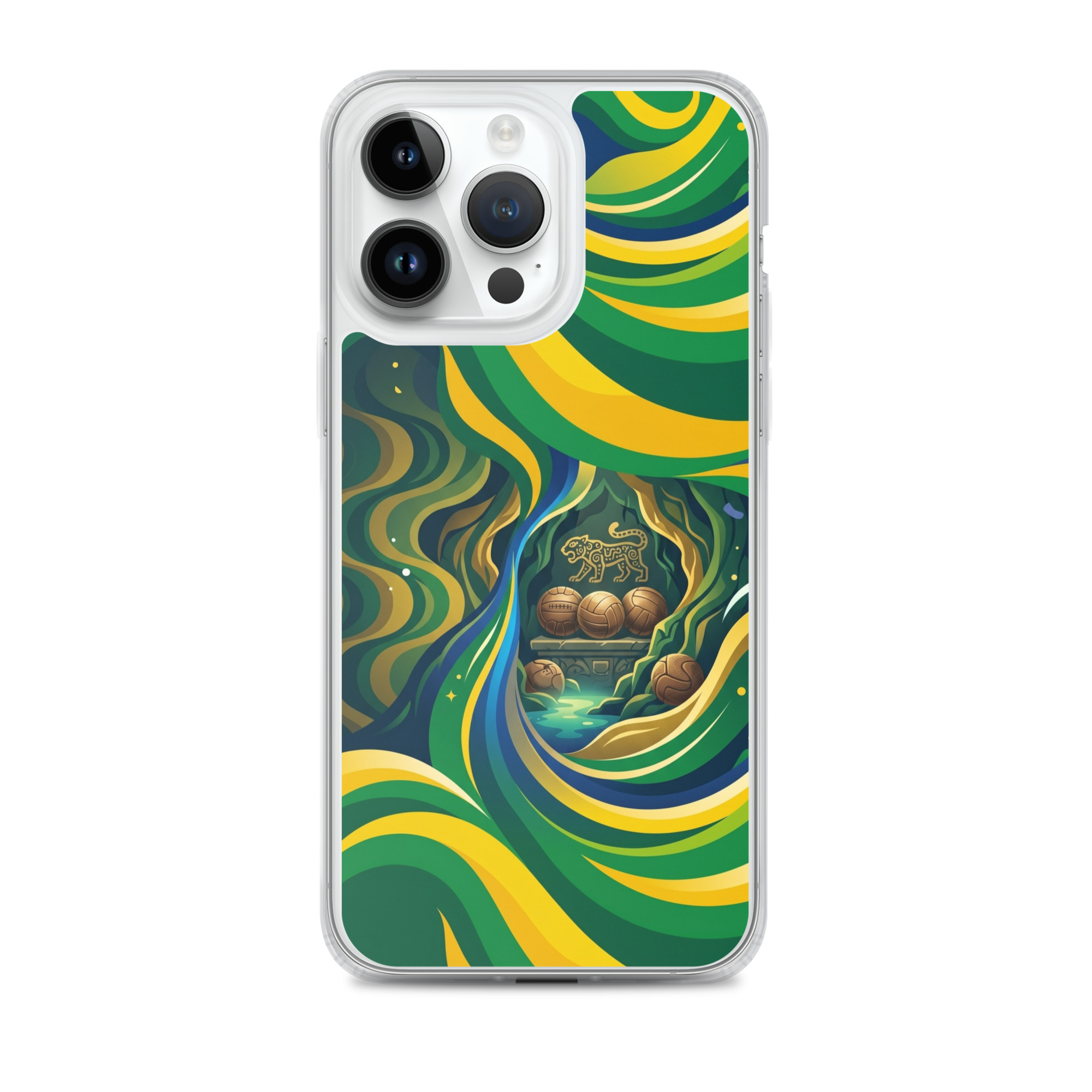 Brazil - Old Balls - Clear iPhone Case - Image 3