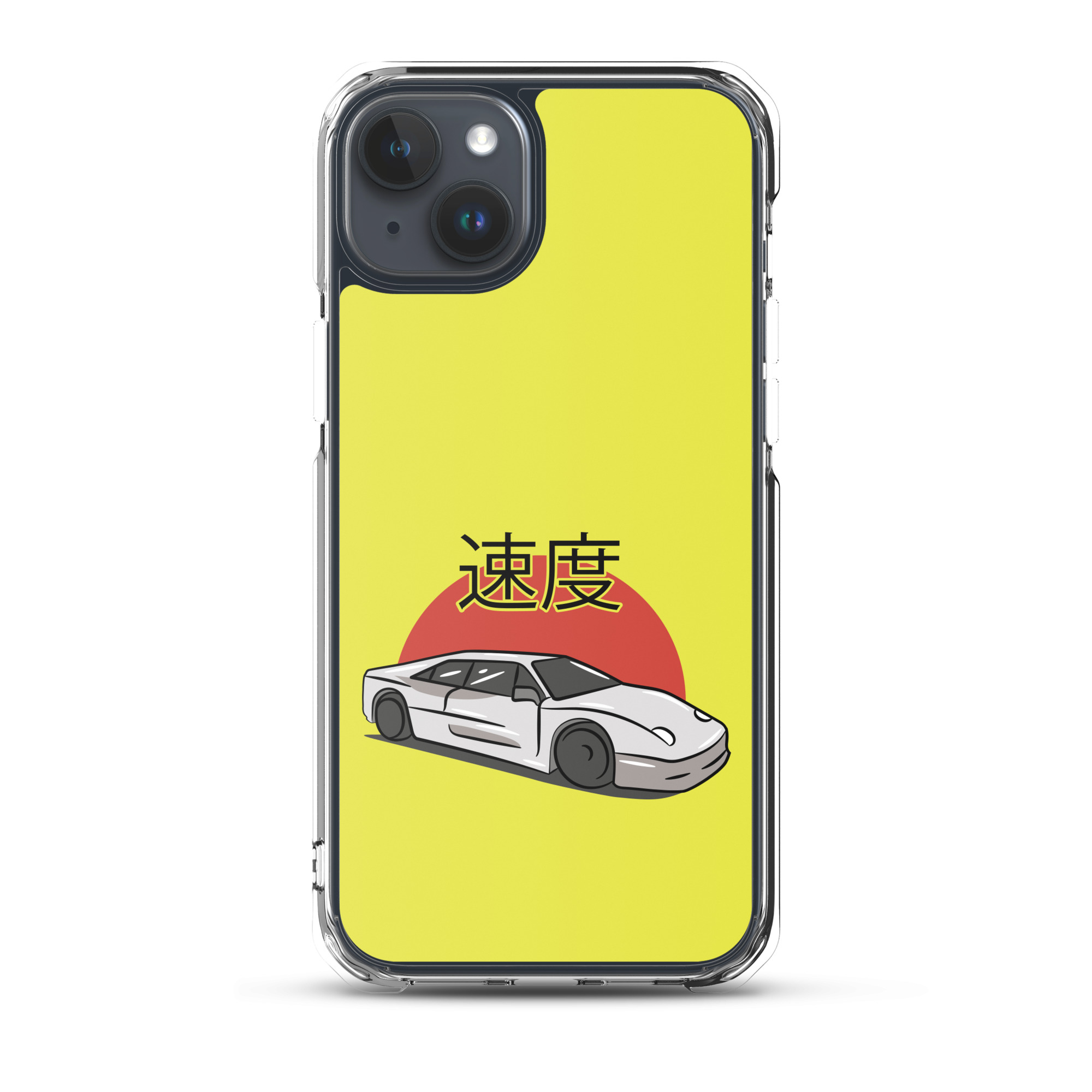 Anime Car - Clear iPhone Case - Image 6