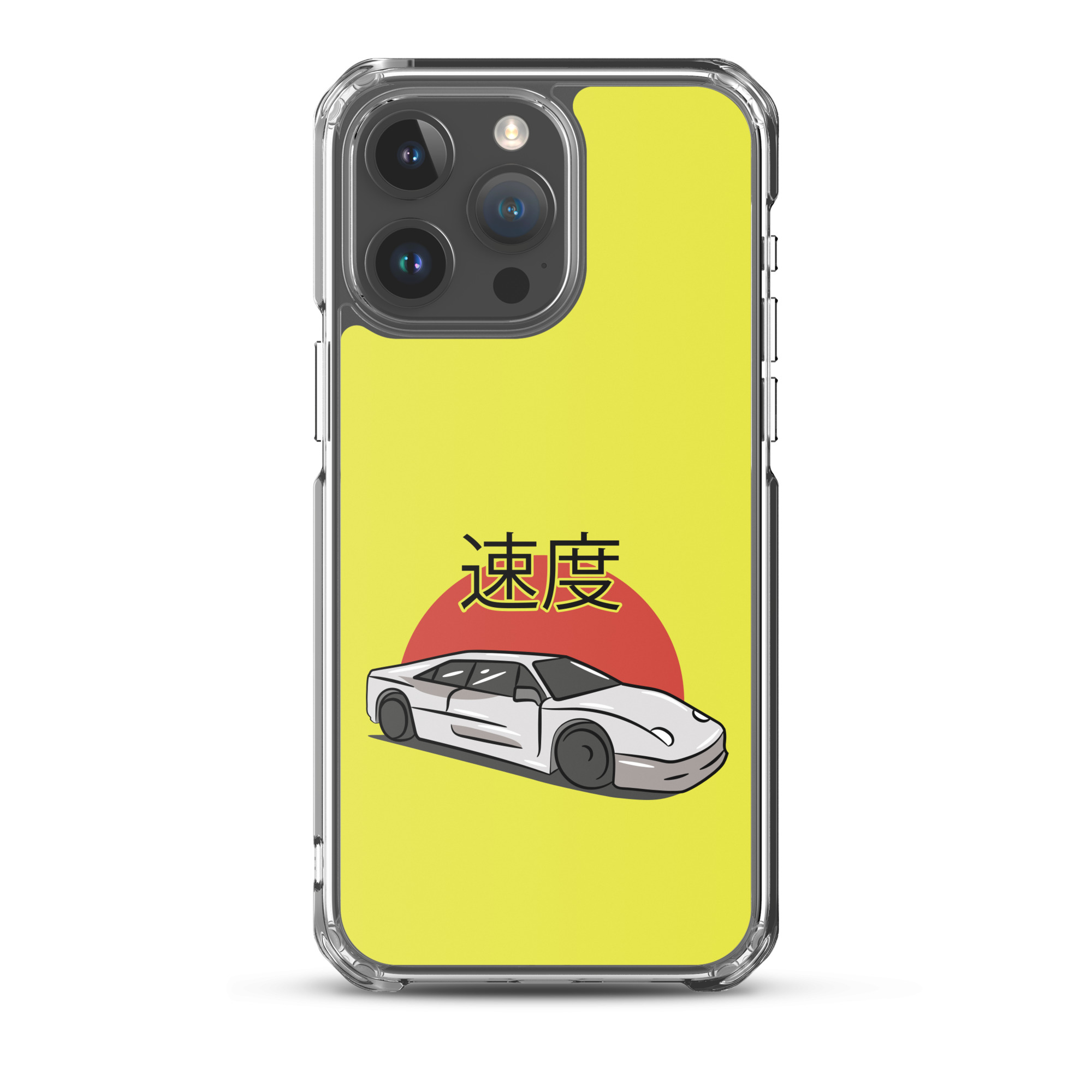 Anime Car - Clear iPhone Case - Image 7