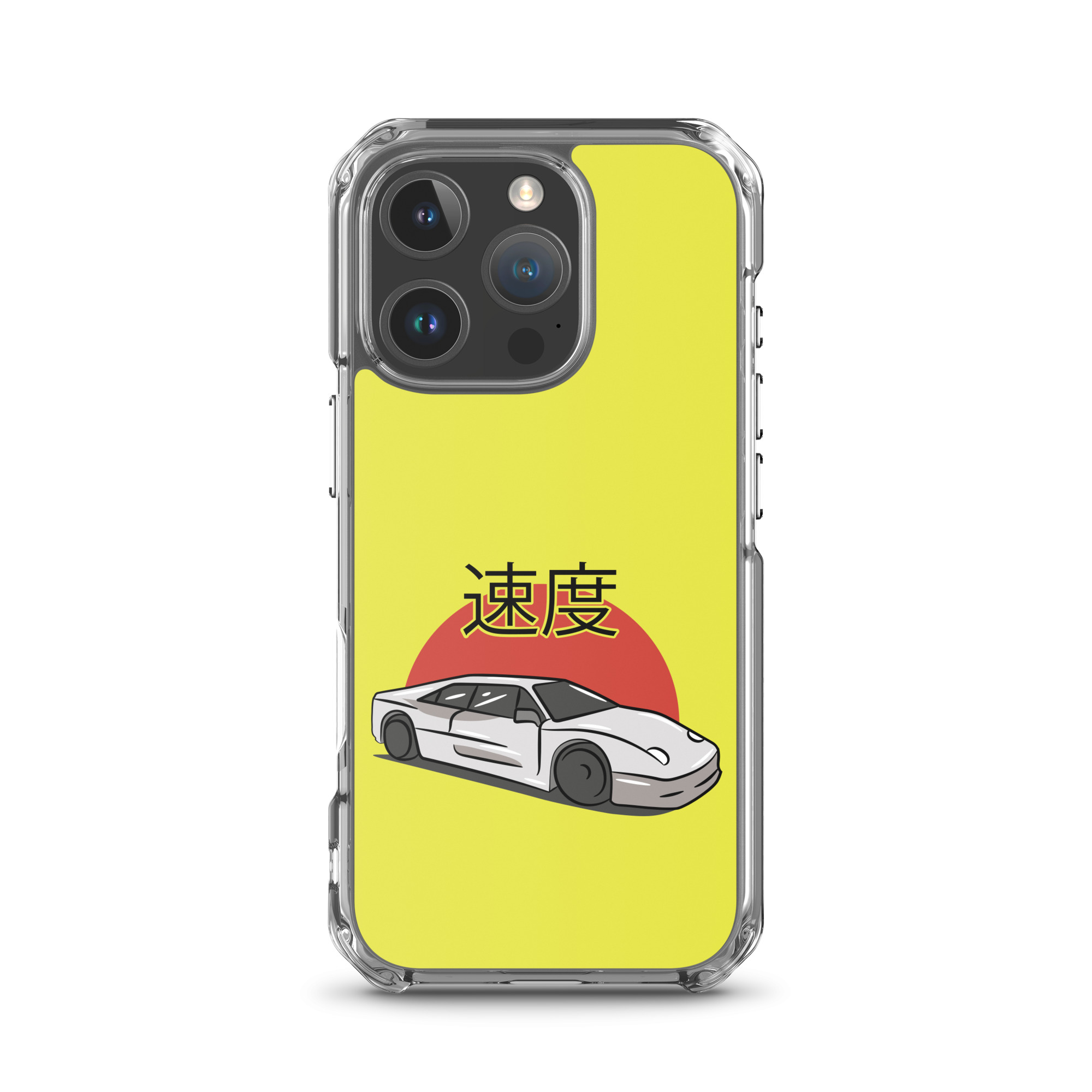 Anime Car - Clear iPhone Case - Image 12