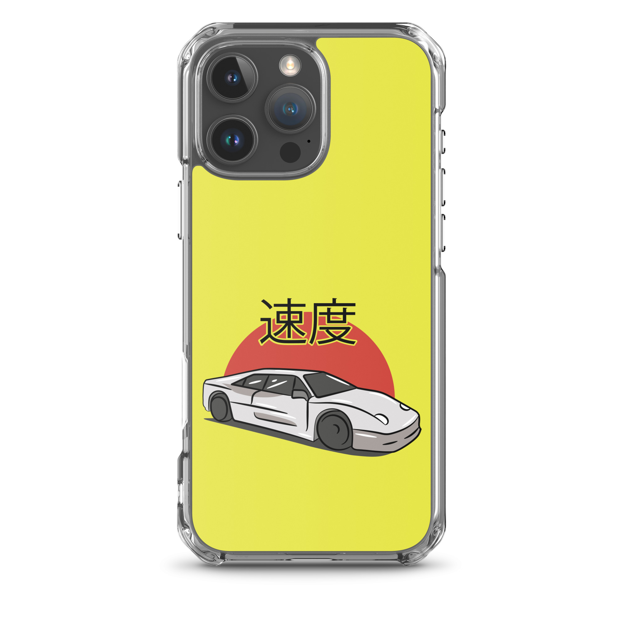 Anime Car - Clear iPhone Case - Image 11