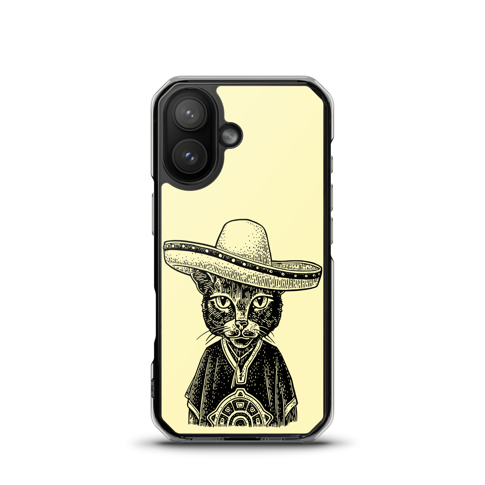 Cat in a Hat - Clear iPhone Case - Image 16