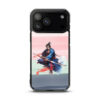 Japanese Swordsman - Clear iPhone Case