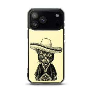 Cat in a Hat - Clear iPhone Case