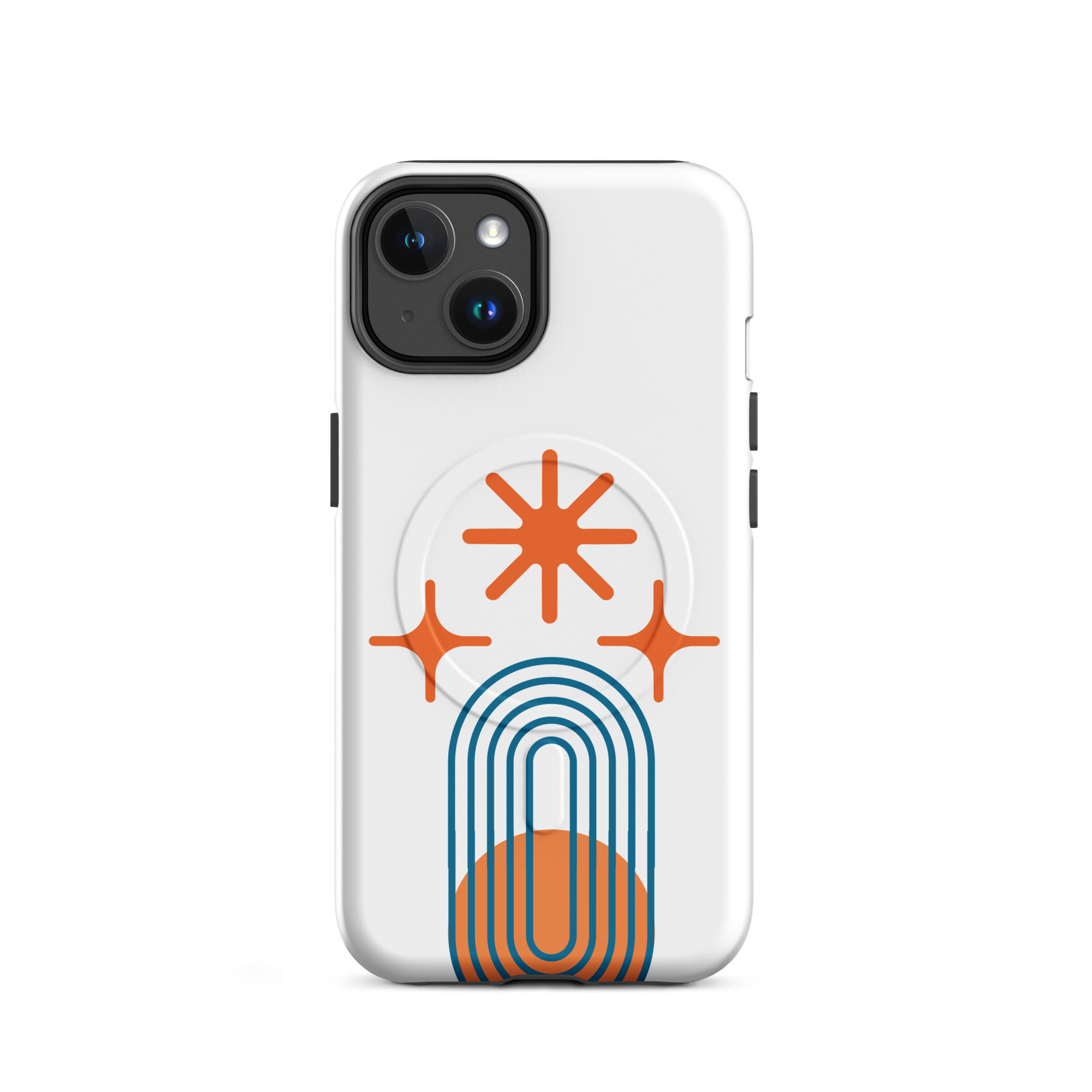 Abstract A01 - Tough iPhone Case - Image 2