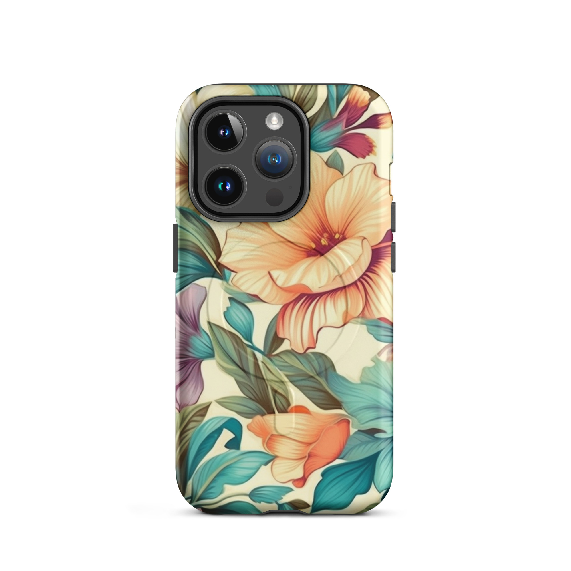 Flower 01 - Tough iPhone Case - Image 4