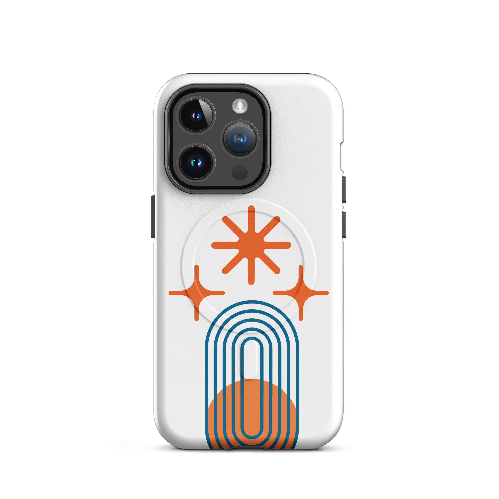 Abstract A01 - Tough iPhone Case - Image 4