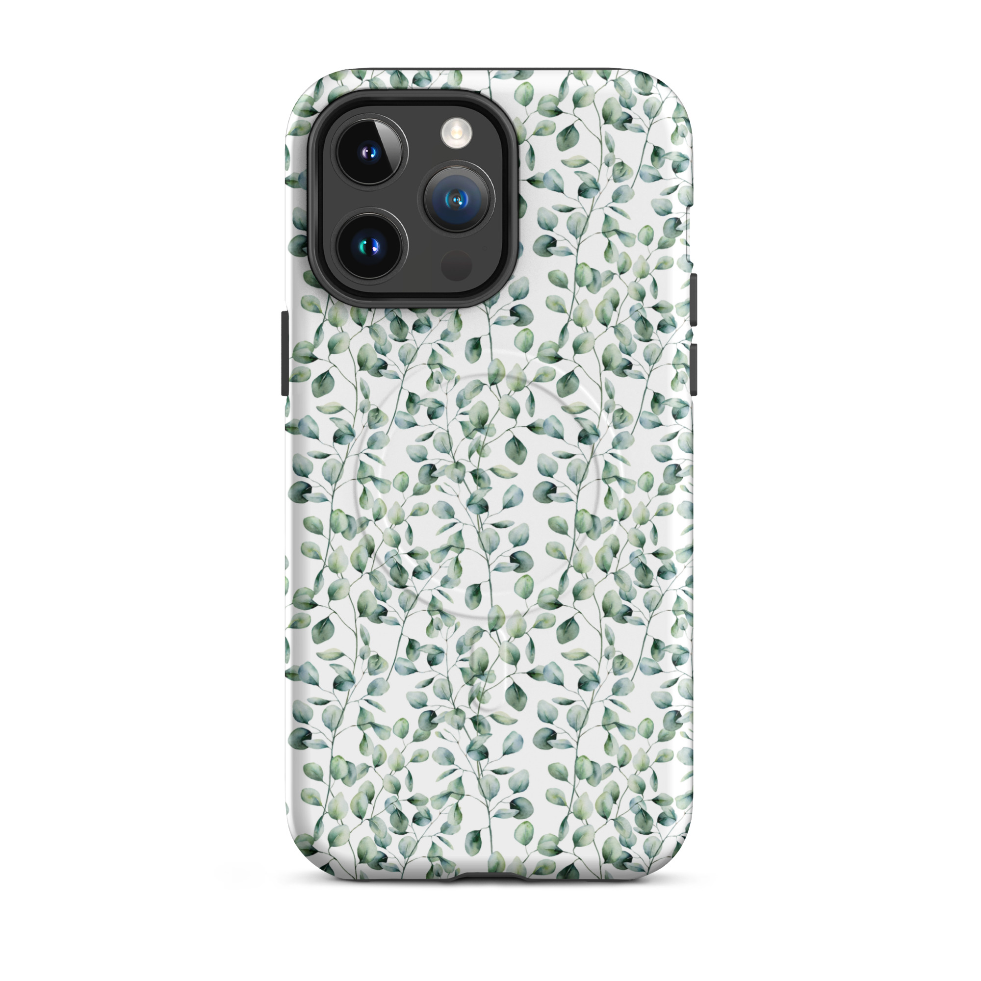 Thin Branch and Green Leaves - Tough iPhone Case - Image 5