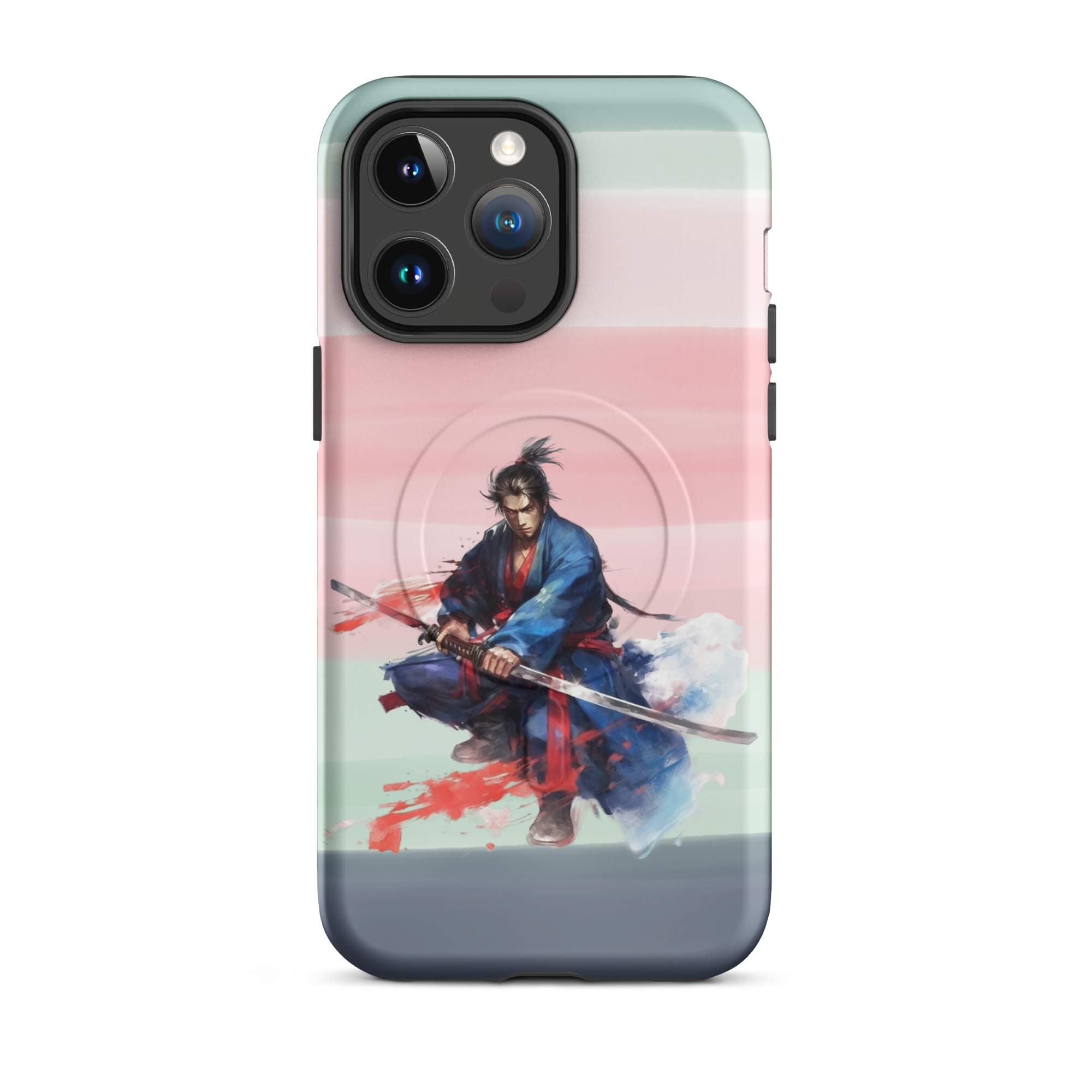 Japanese Swordsman - Tough iPhone Case - Image 5