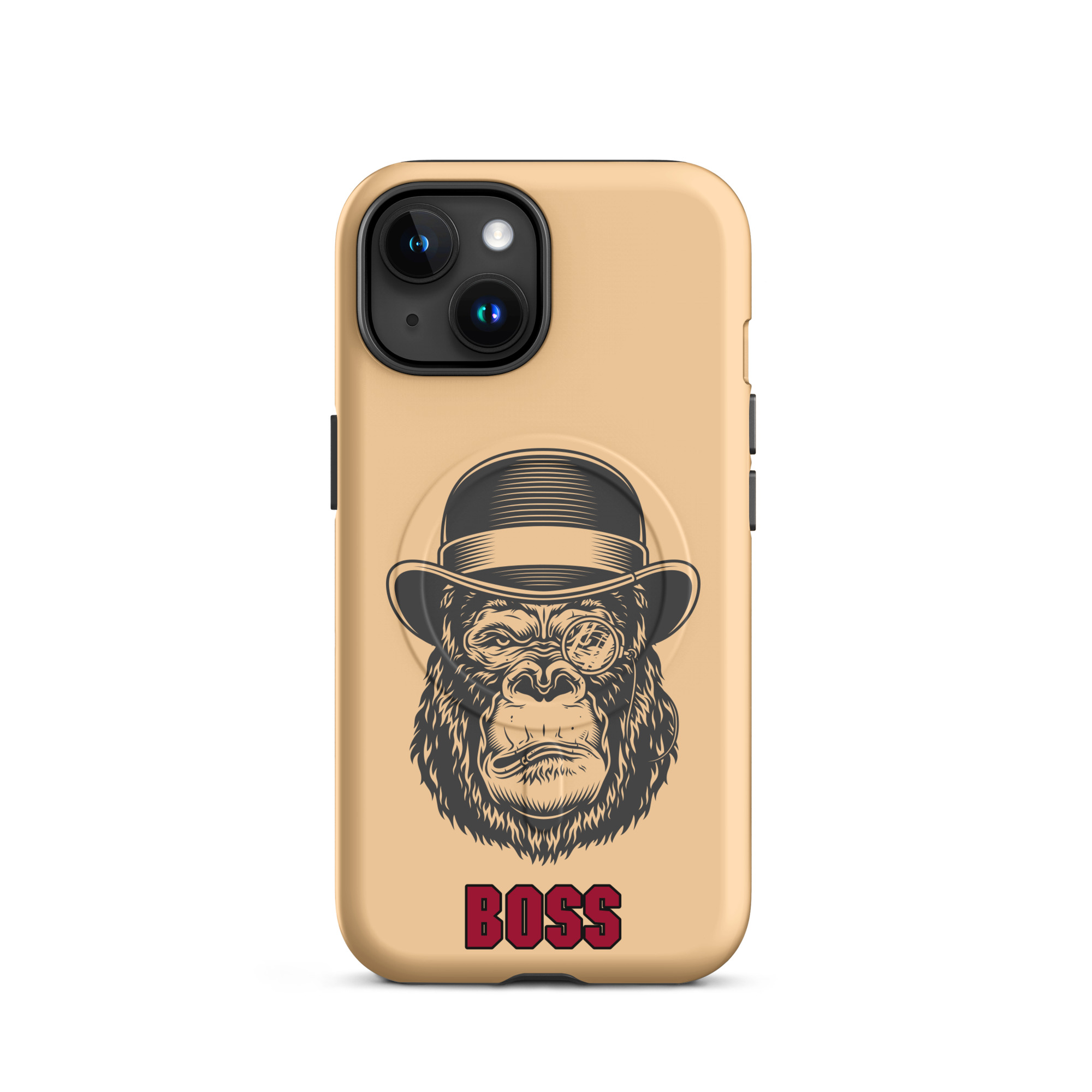 "BOSS" + Capped Monkey - Tough iPhone Case - Image 6