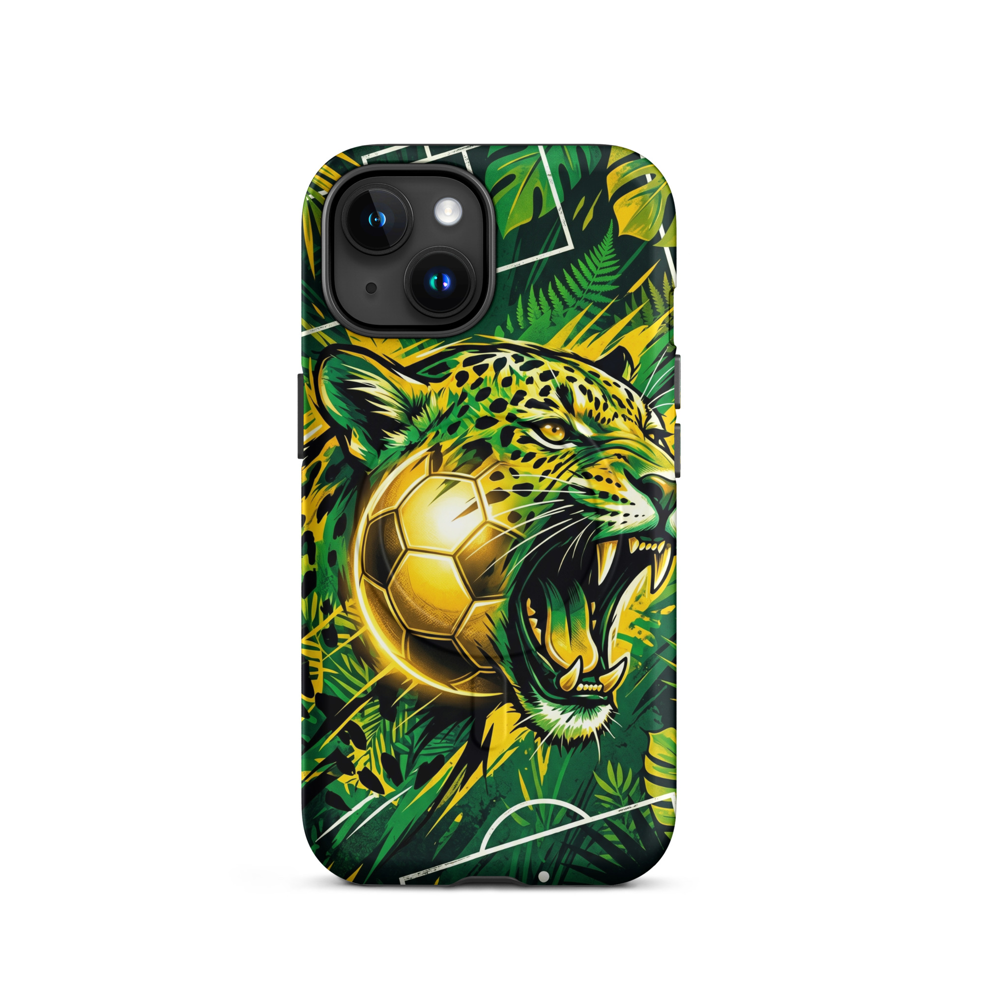 Brazil - Tiger and Ball - Tough iPhone Case - Image 6