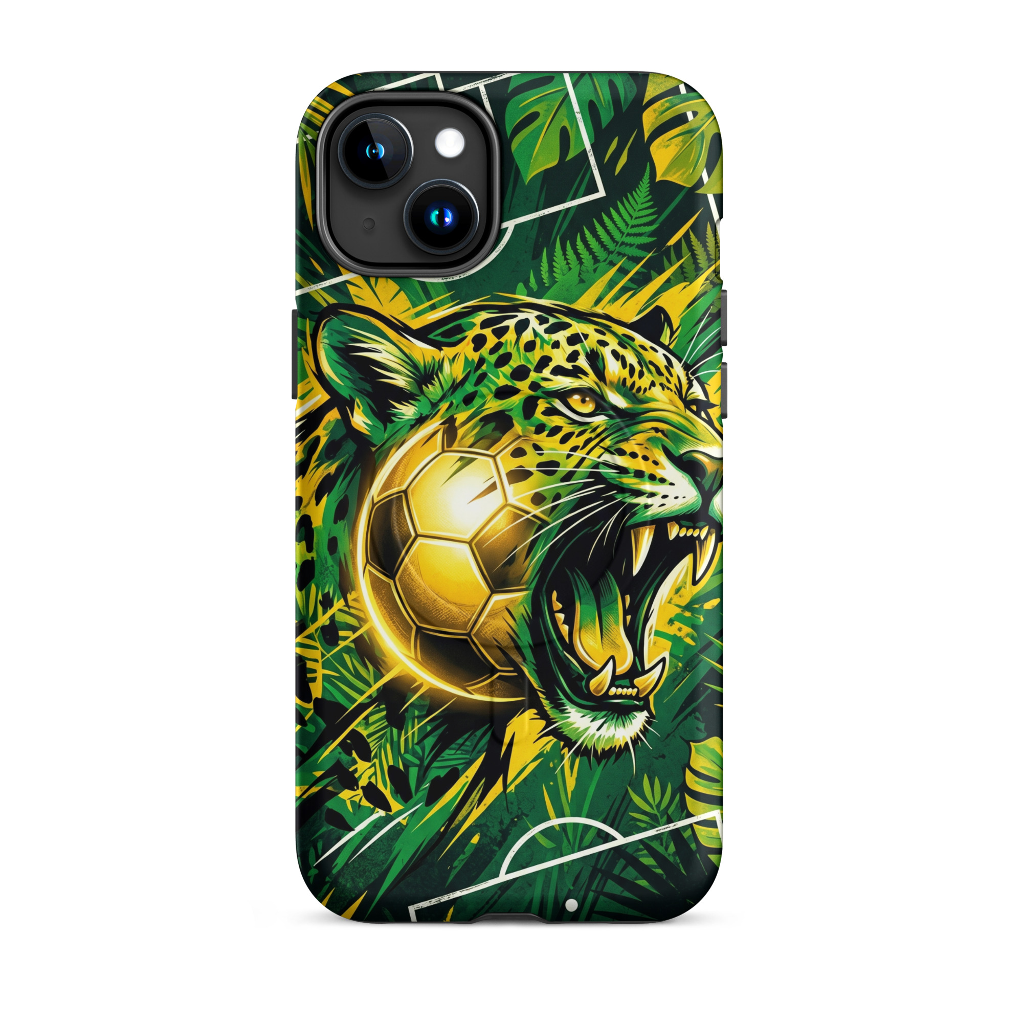 Brazil - Tiger and Ball - Tough iPhone Case - Image 7