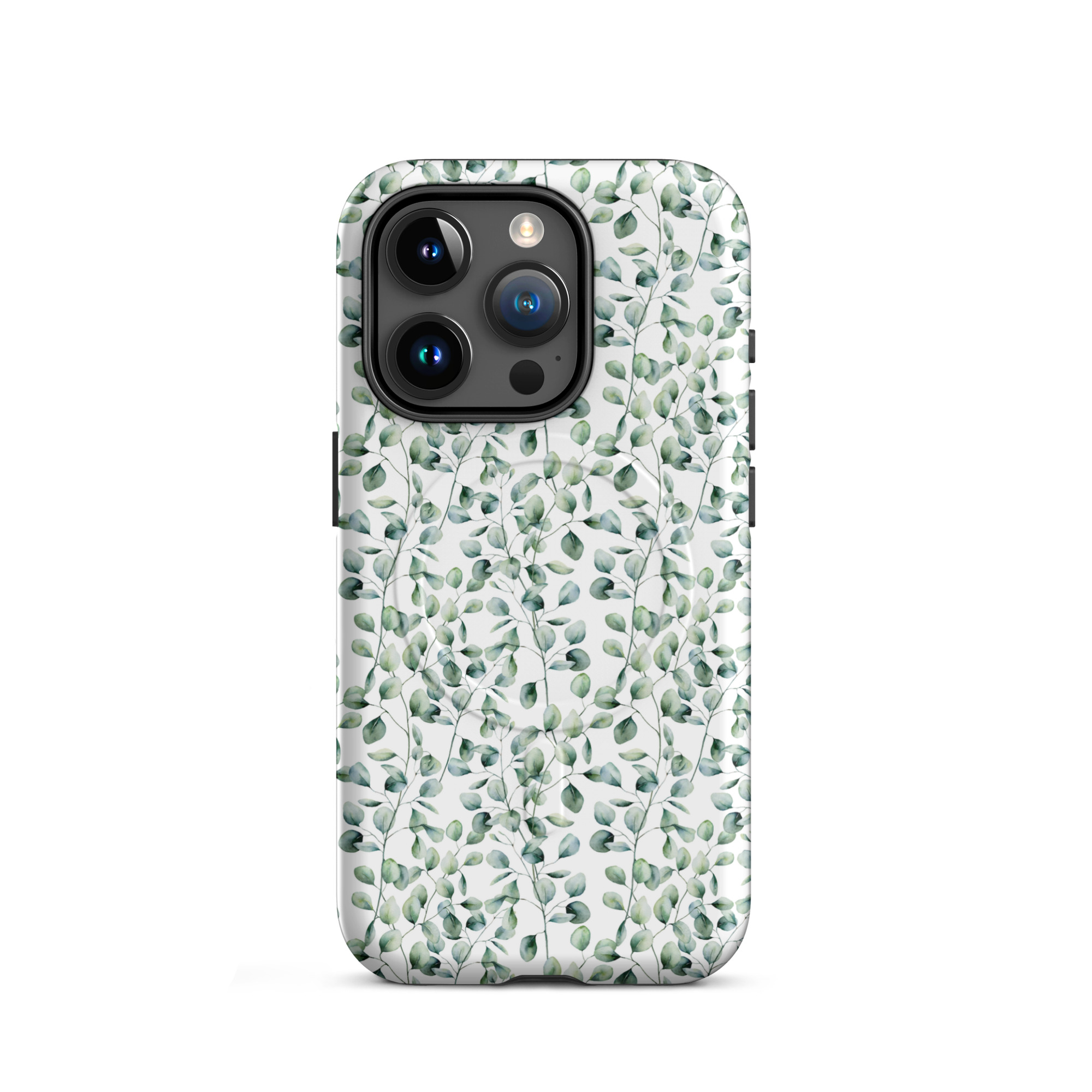 Thin Branch and Green Leaves - Tough iPhone Case - Image 8