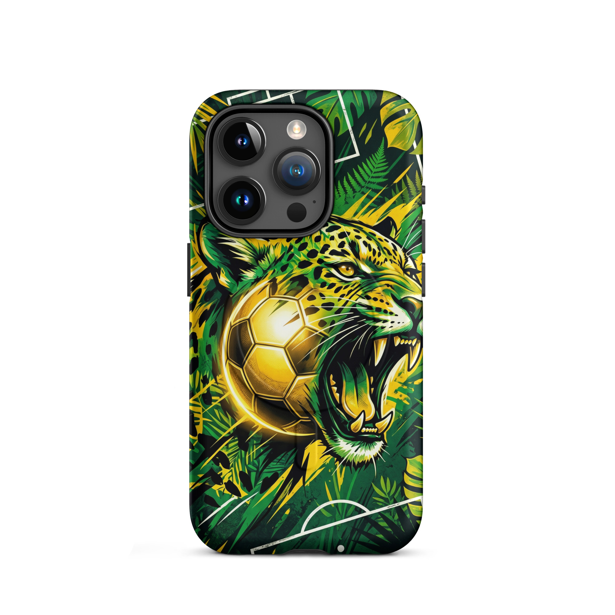 Brazil - Tiger and Ball - Tough iPhone Case - Image 8