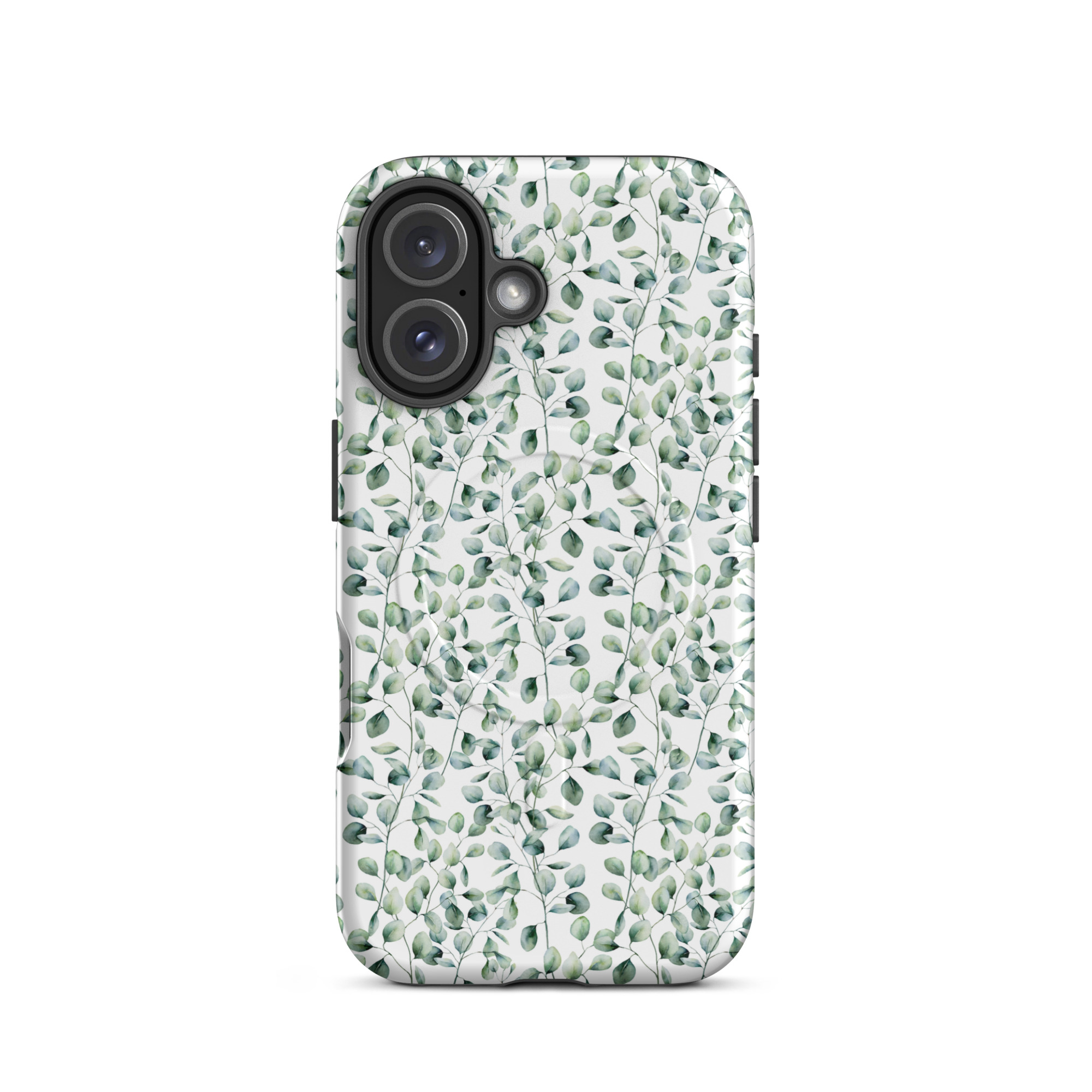 Thin Branch and Green Leaves - Tough iPhone Case - Image 10