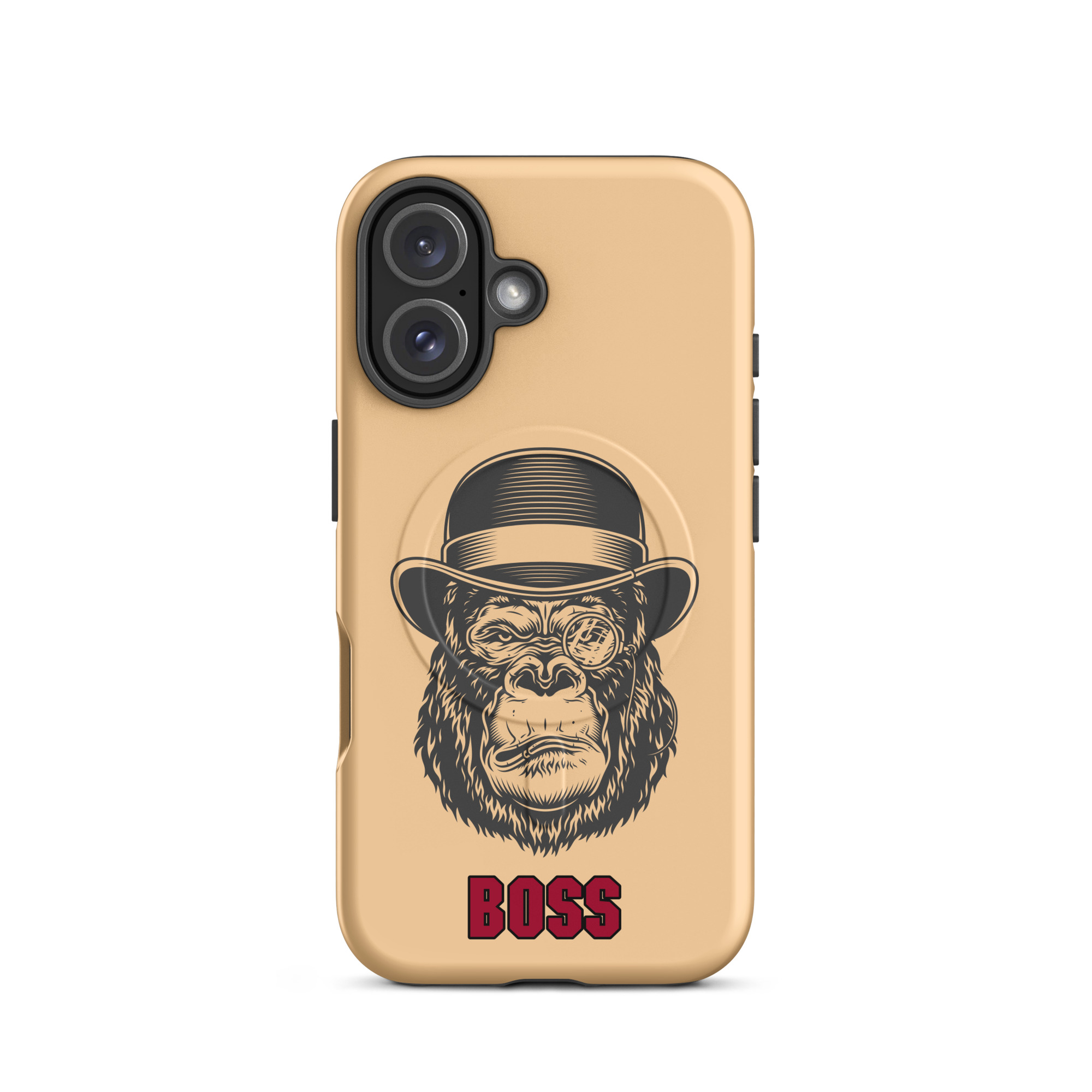 "BOSS" + Capped Monkey - Tough iPhone Case - Image 10