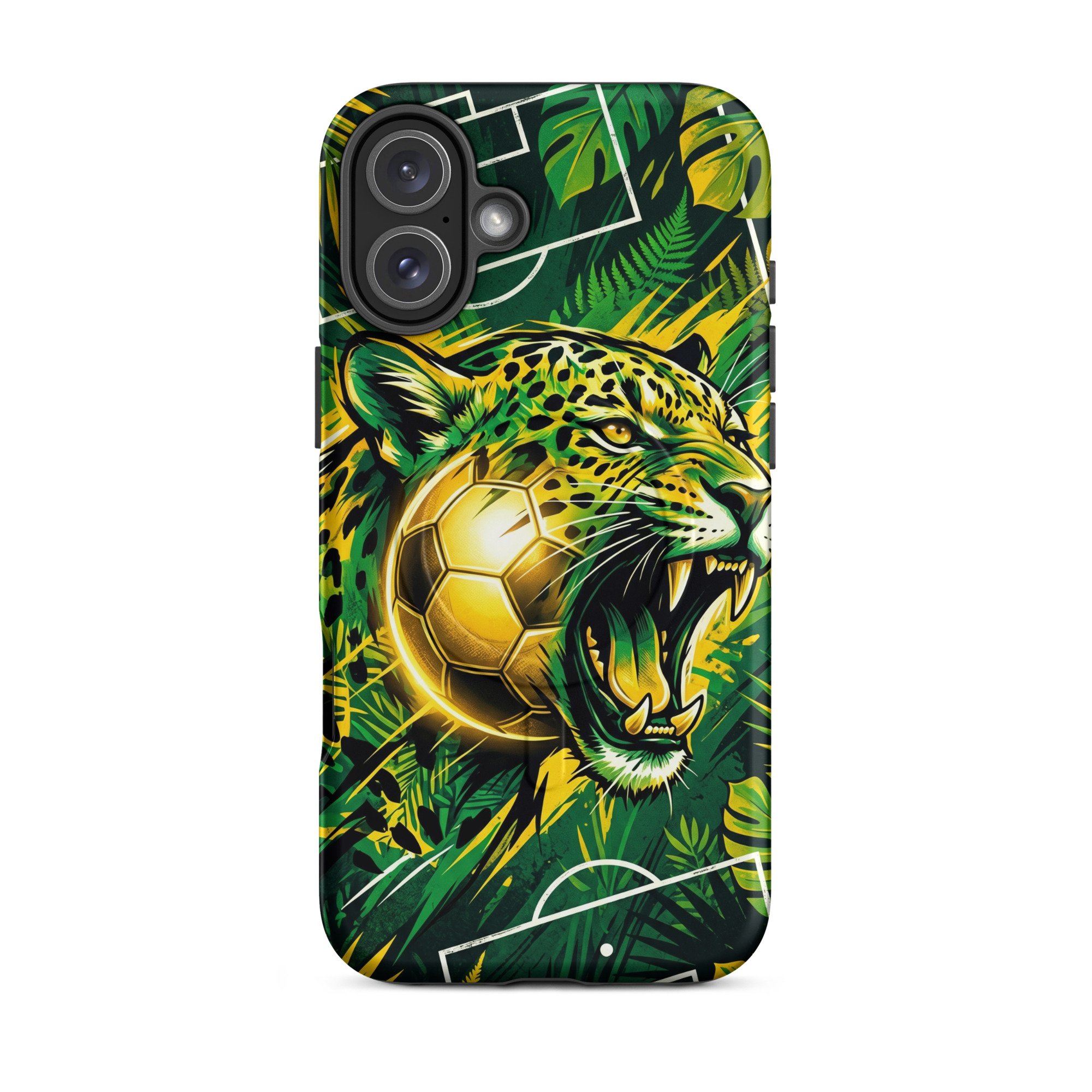Brazil - Tiger and Ball - Tough iPhone Case - Image 11