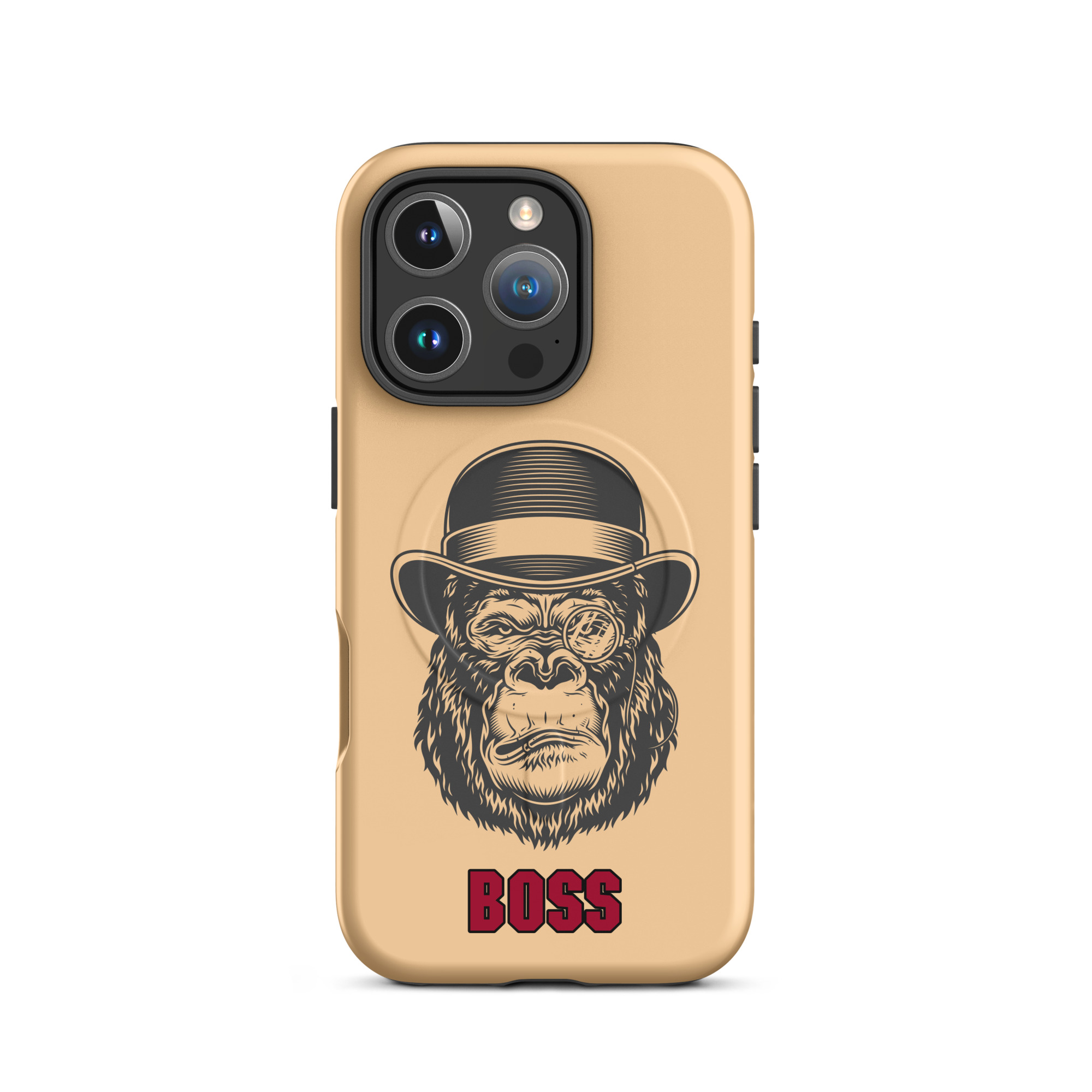 "BOSS" + Capped Monkey - Tough iPhone Case - Image 12