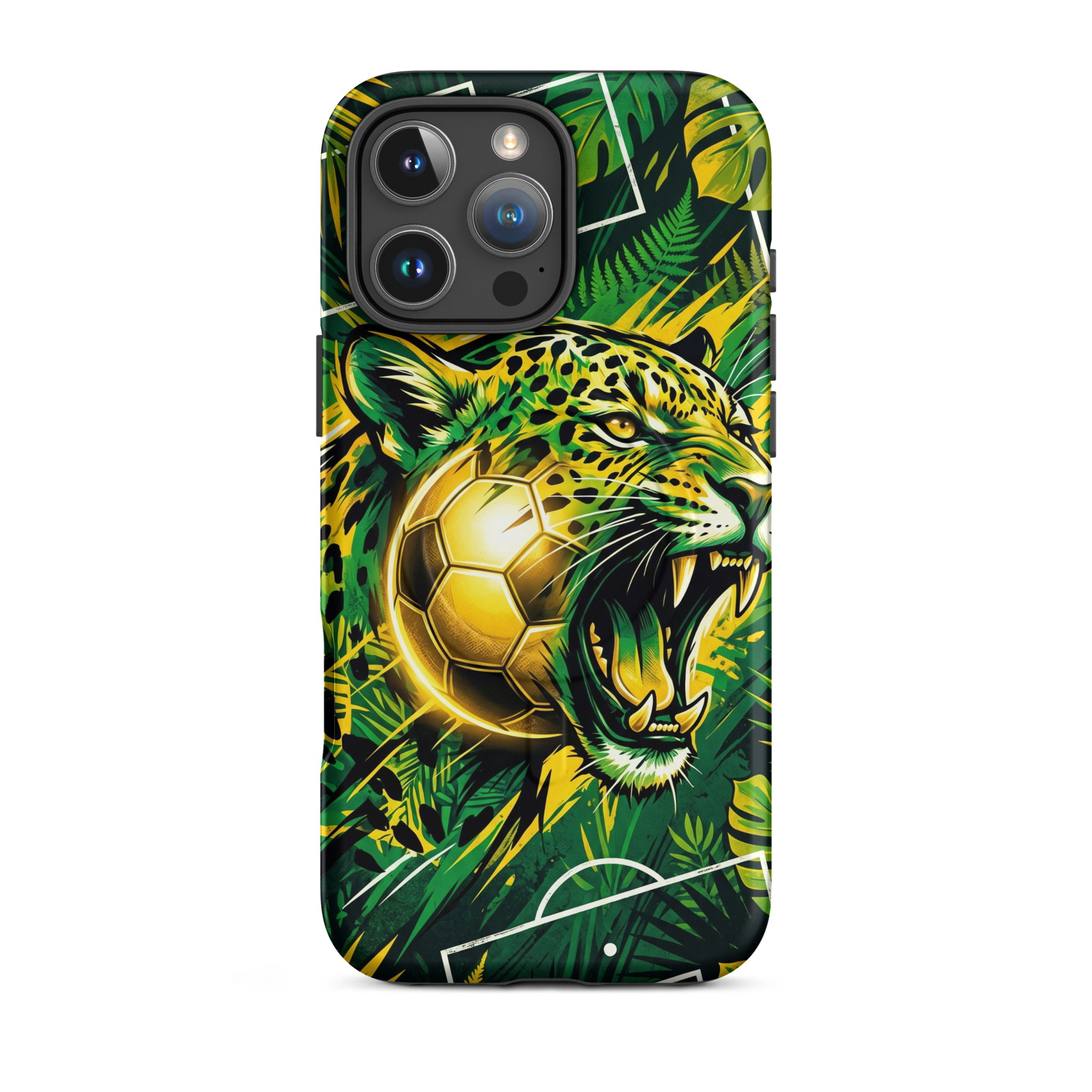 Brazil - Tiger and Ball - Tough iPhone Case - Image 13