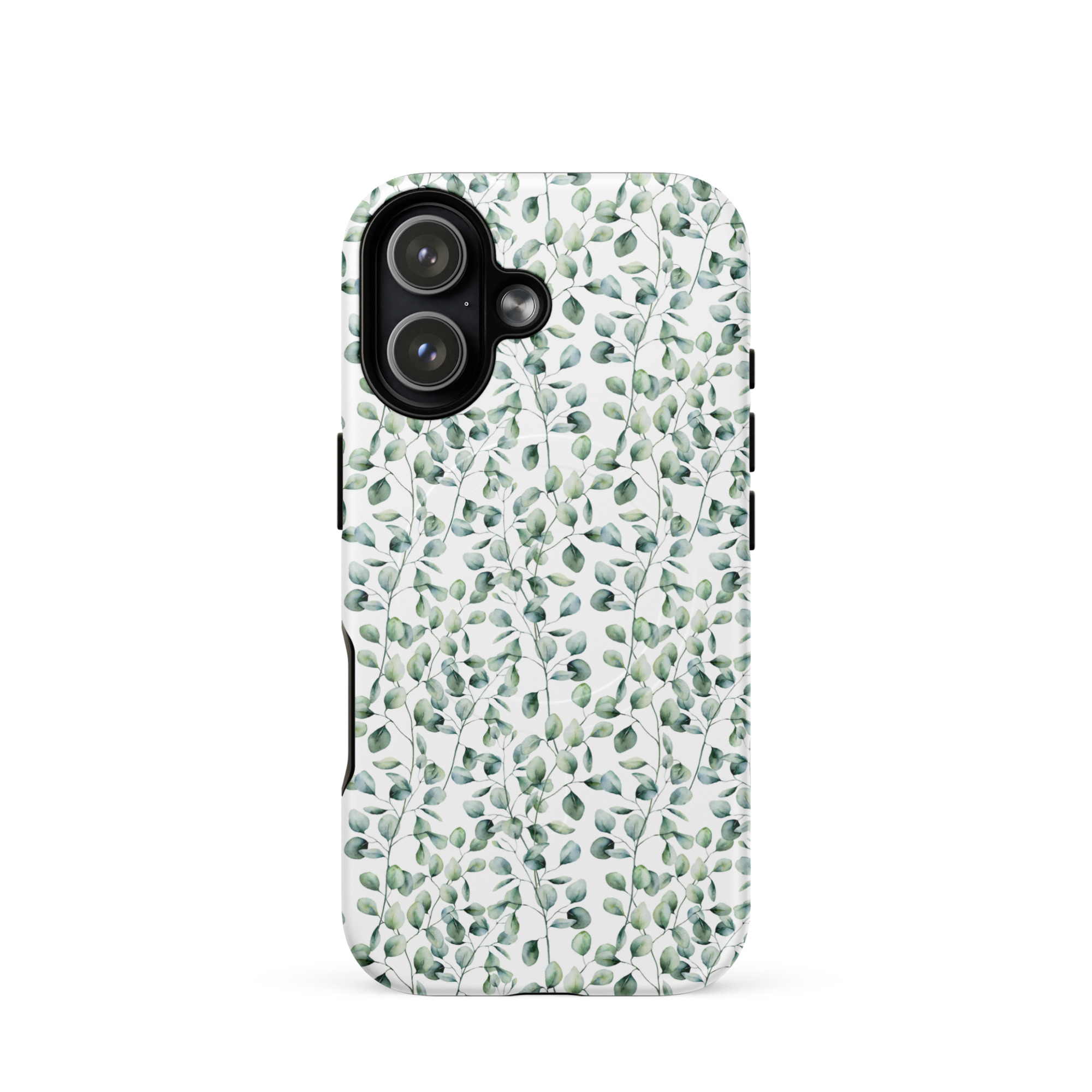 Thin Branch and Green Leaves - Tough iPhone Case - Image 14
