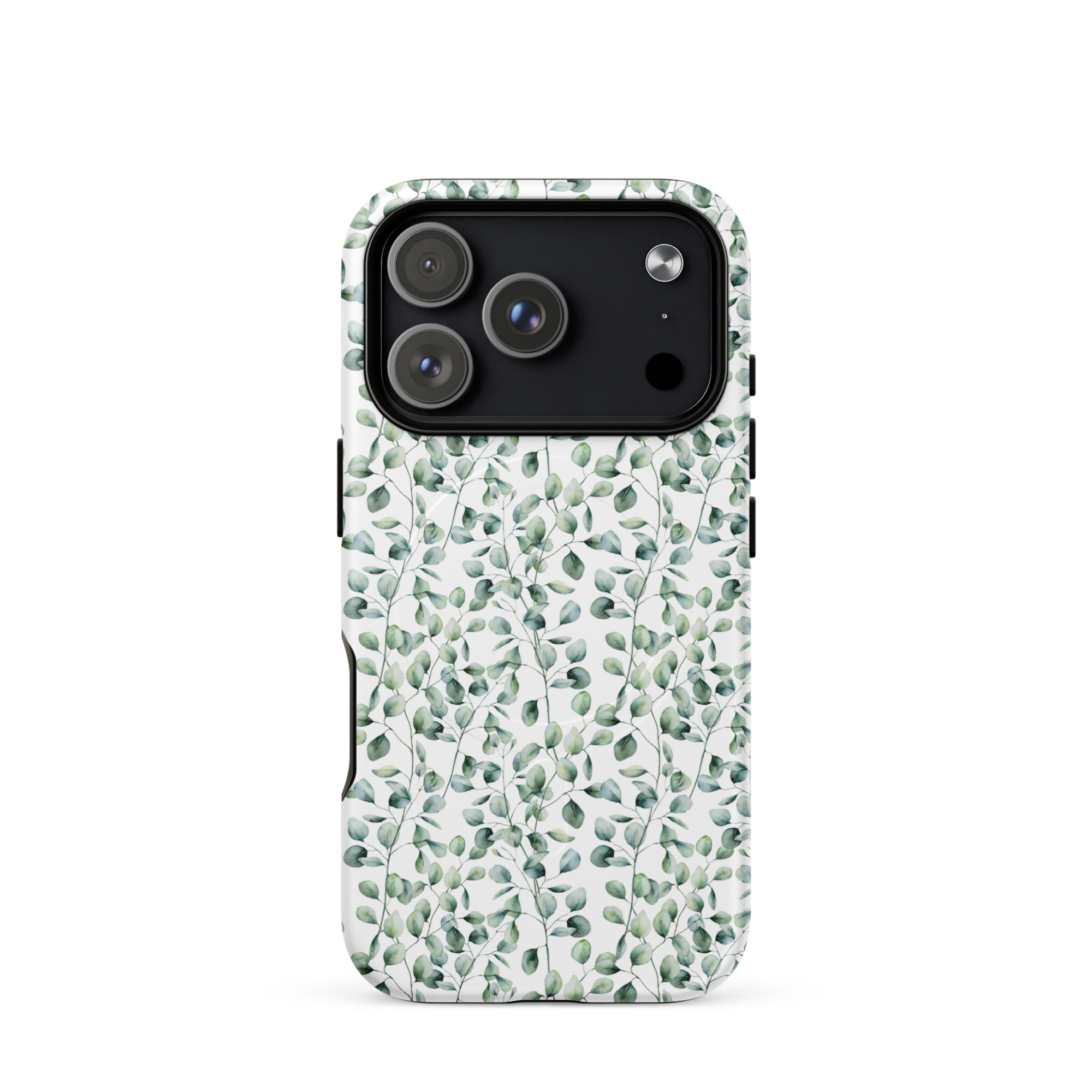 Thin Branch and Green Leaves - Tough iPhone Case - Image 16