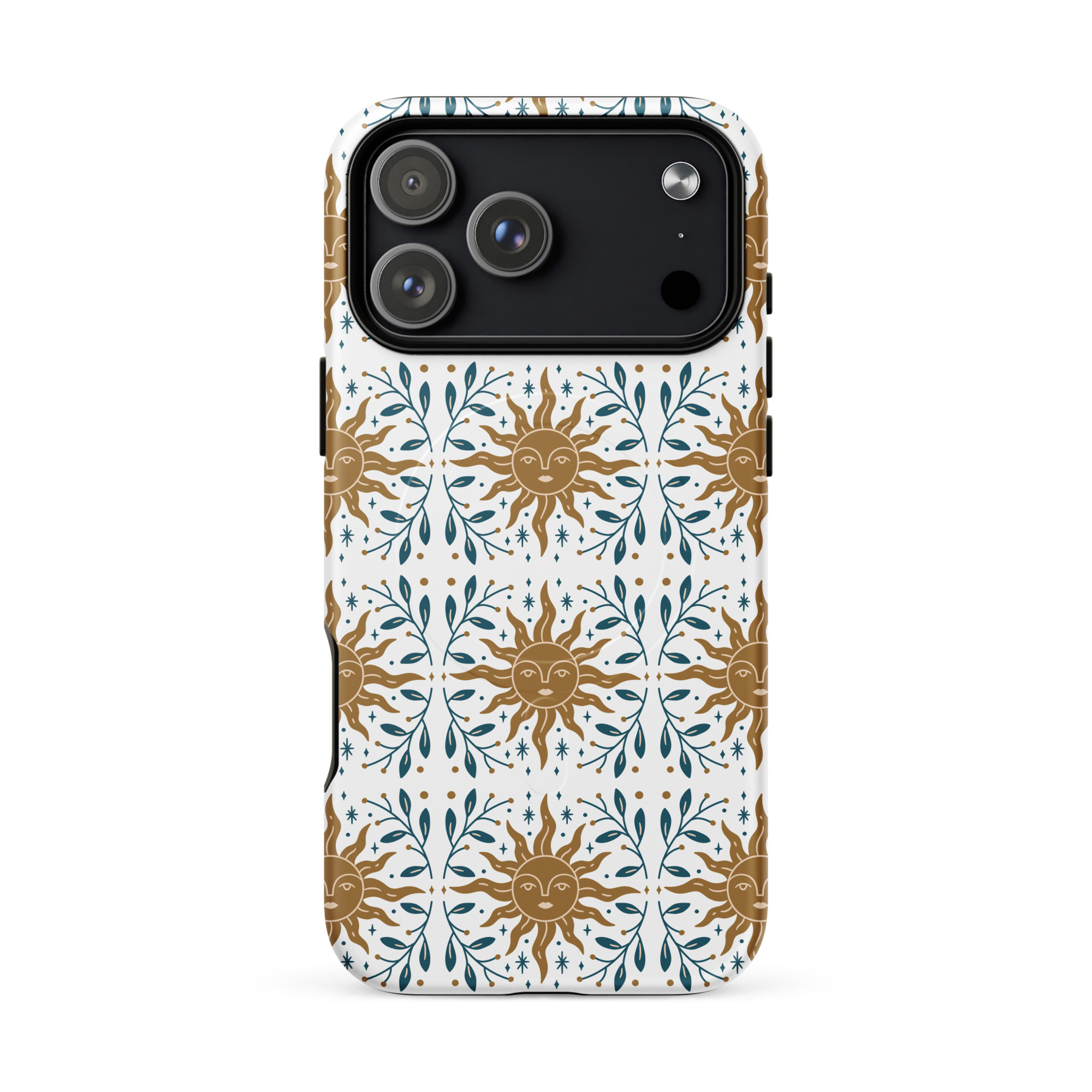 Sun Surrounded by Branches - Tough iPhone Case