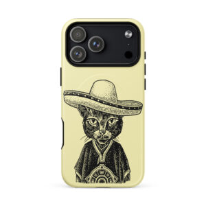 Cat in a Hat - Tough iPhone Case