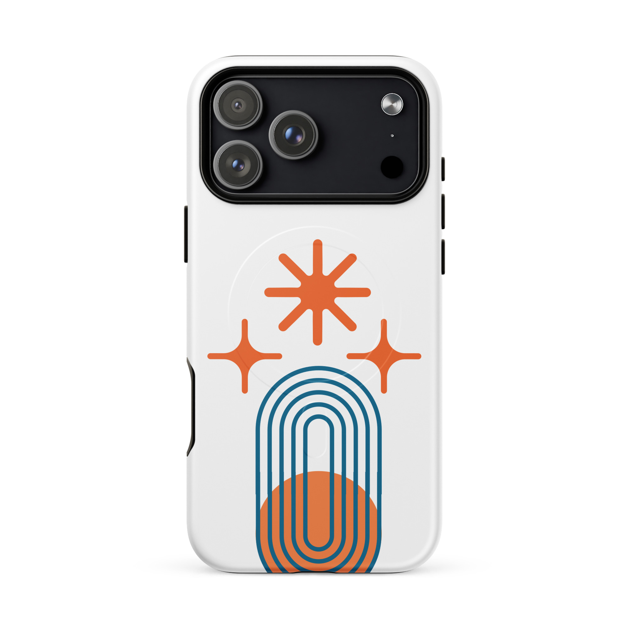 Abstract A01 - Tough iPhone Case