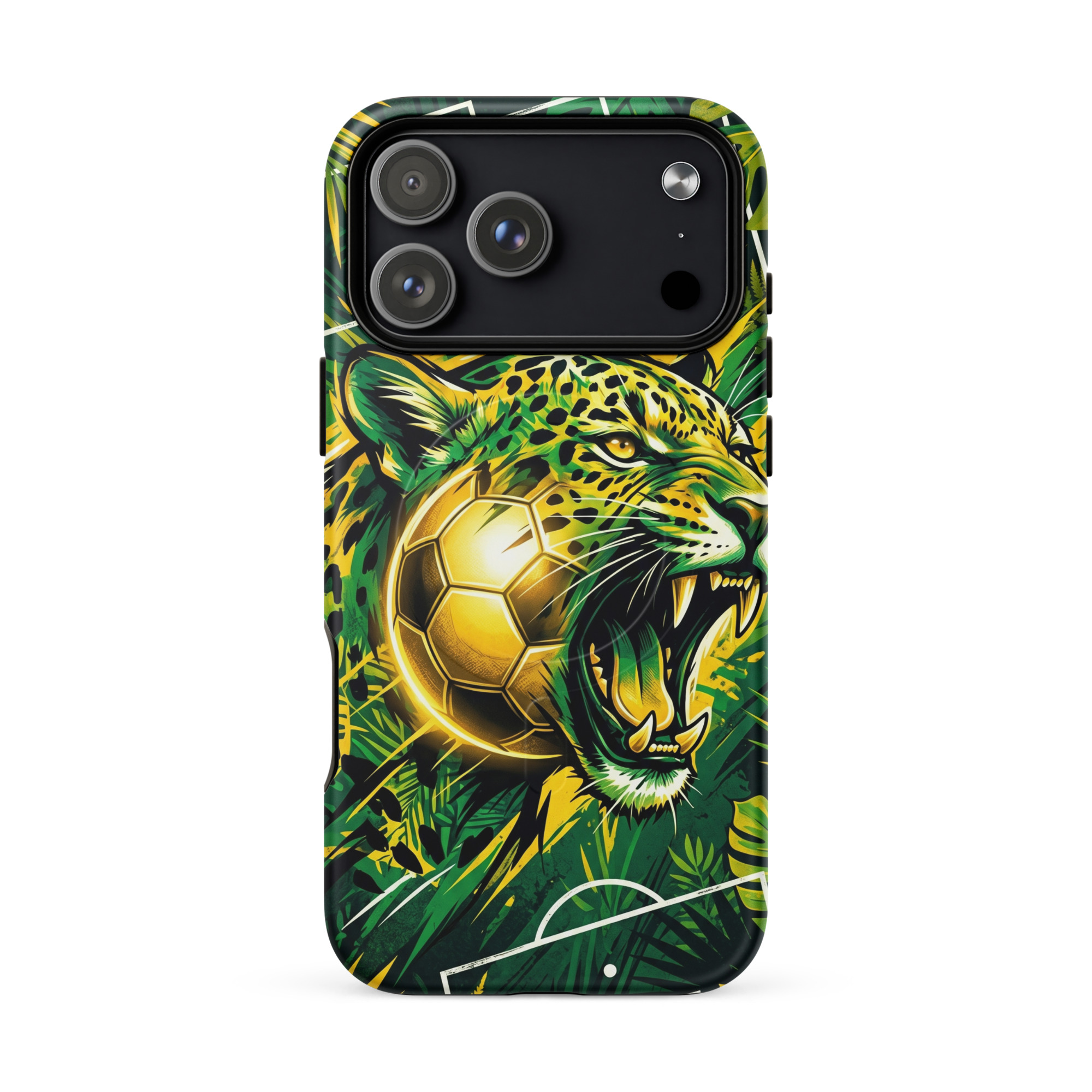 Brazil - Tiger and Ball - Tough iPhone Case