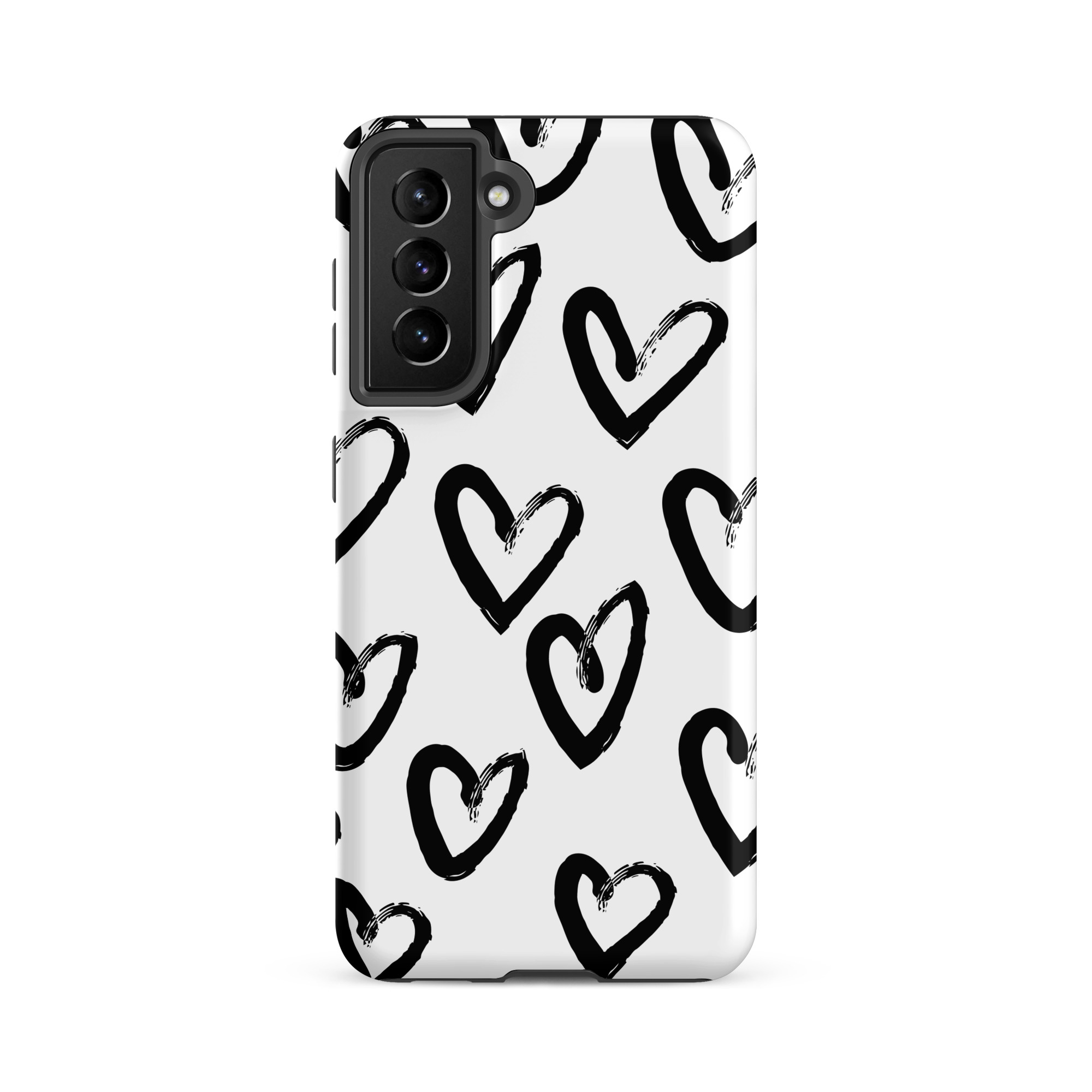 Black Ink Heart - Tough Galaxy Case - Image 9