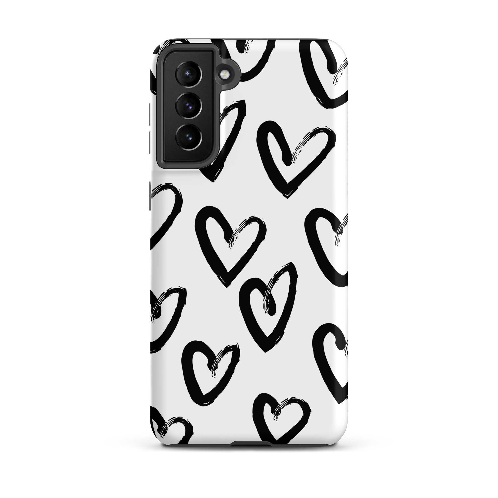 Black Ink Heart - Tough Galaxy Case - Image 7