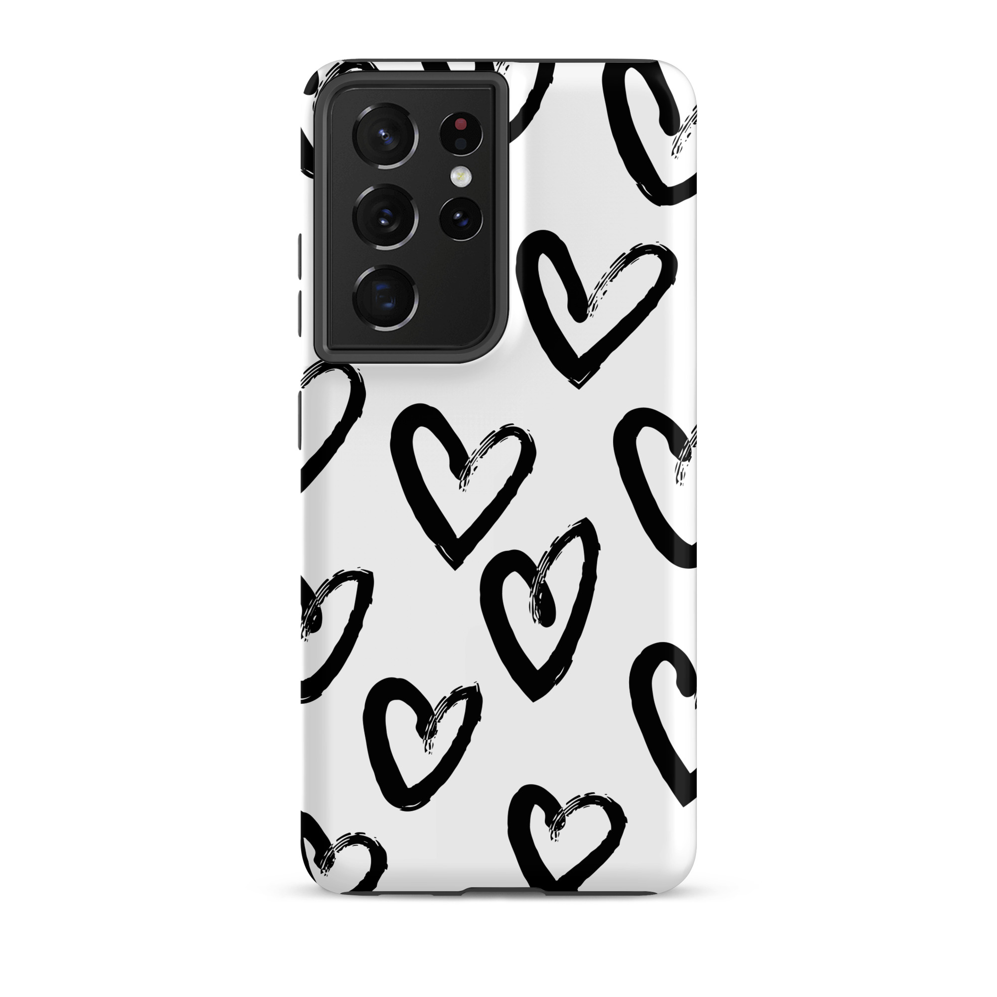 Black Ink Heart - Tough Galaxy Case - Image 8