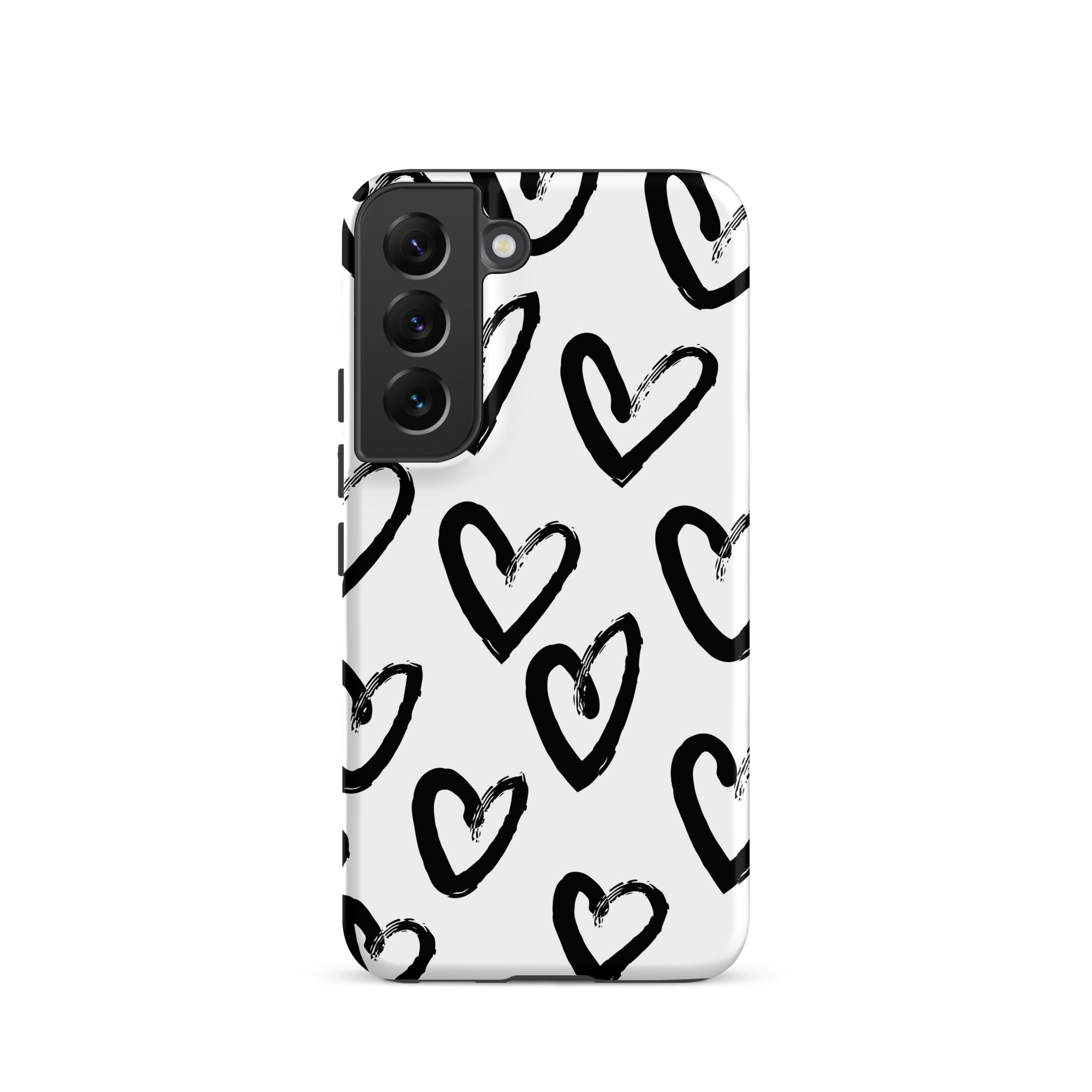 Black Ink Heart - Tough Galaxy Case - Image 10