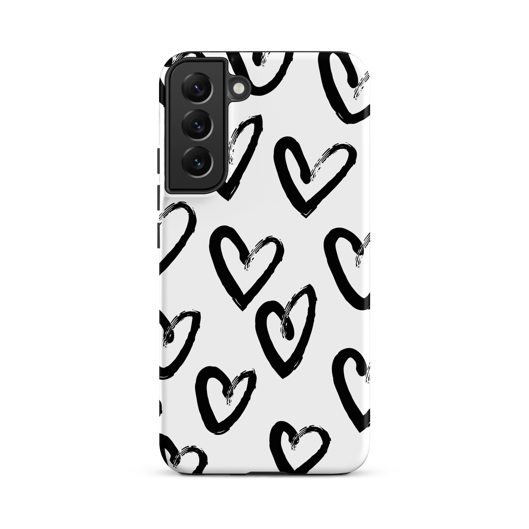 Black Ink Heart - Tough Galaxy Case - Image 11